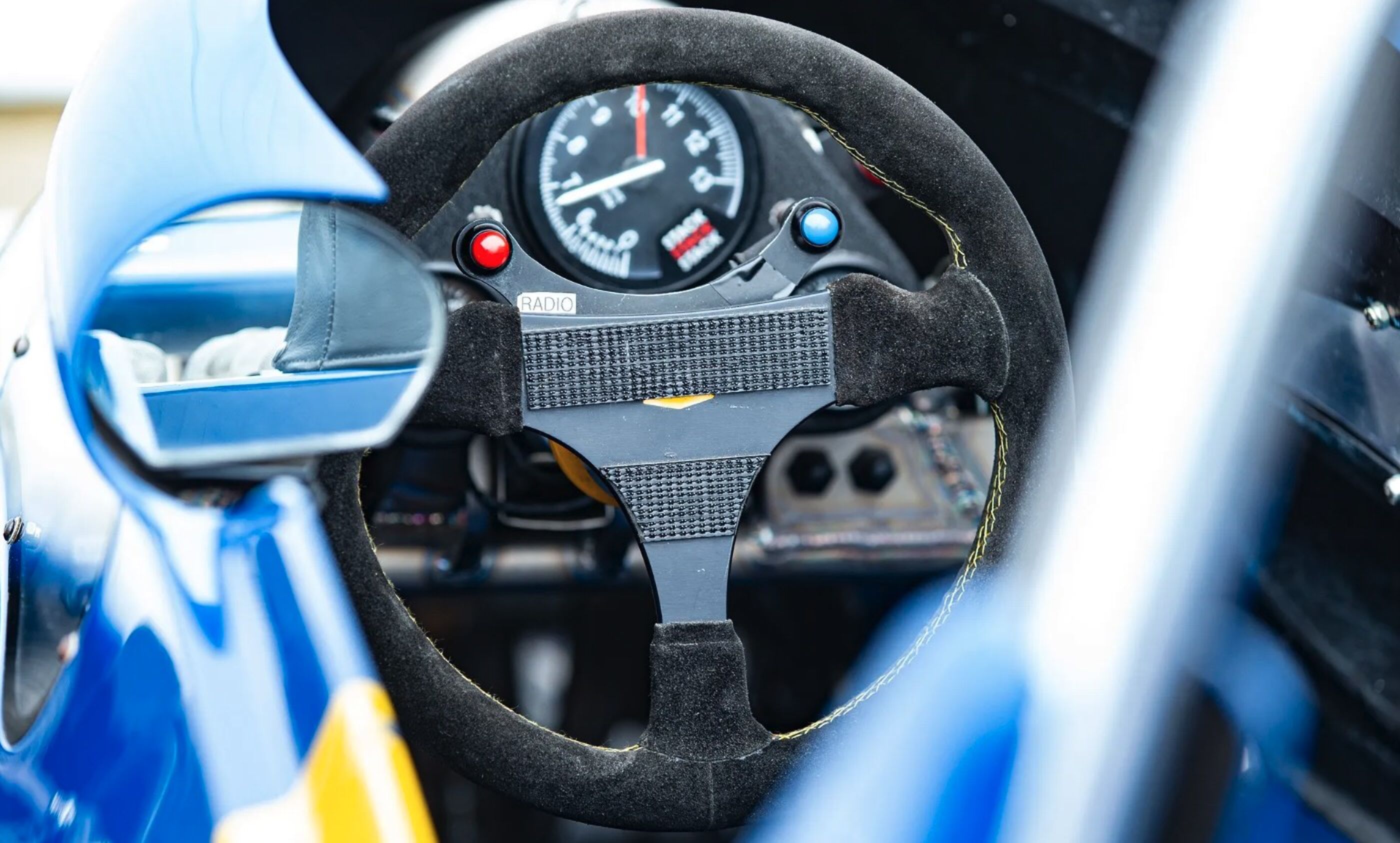 Zeswielige Formule 1-auto