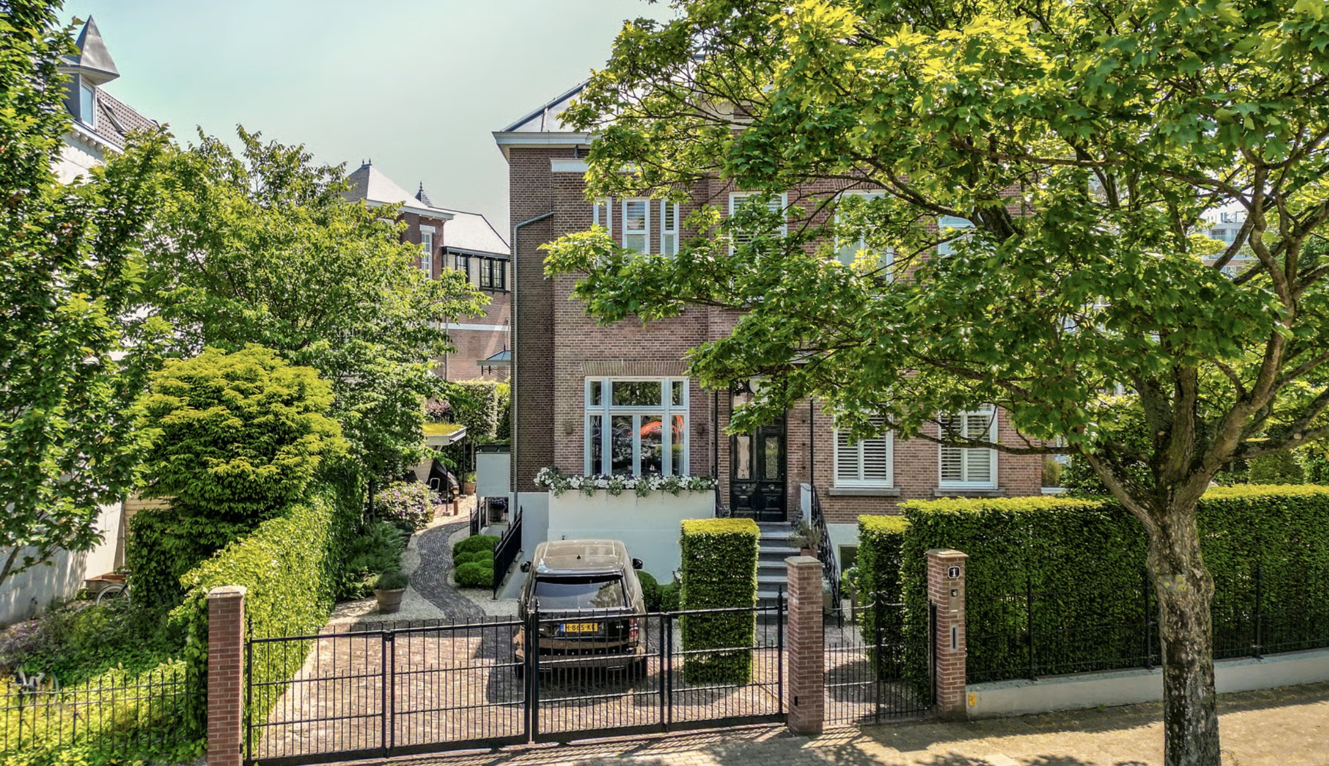 De villa van Rob Jansen in Den Haag