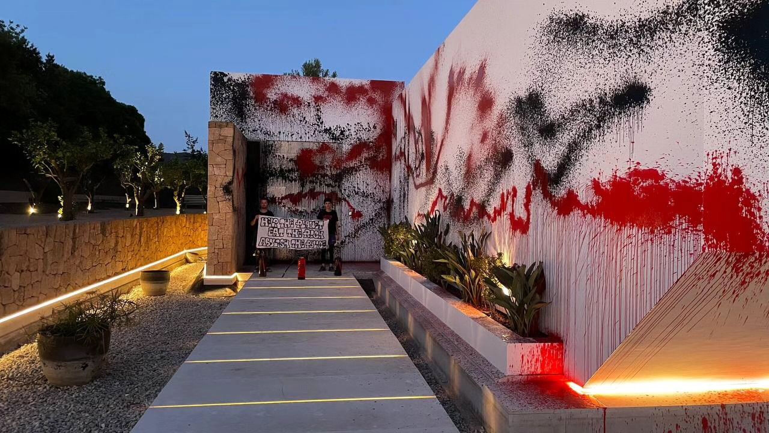 De villa van Lionel Messi op Ibiza