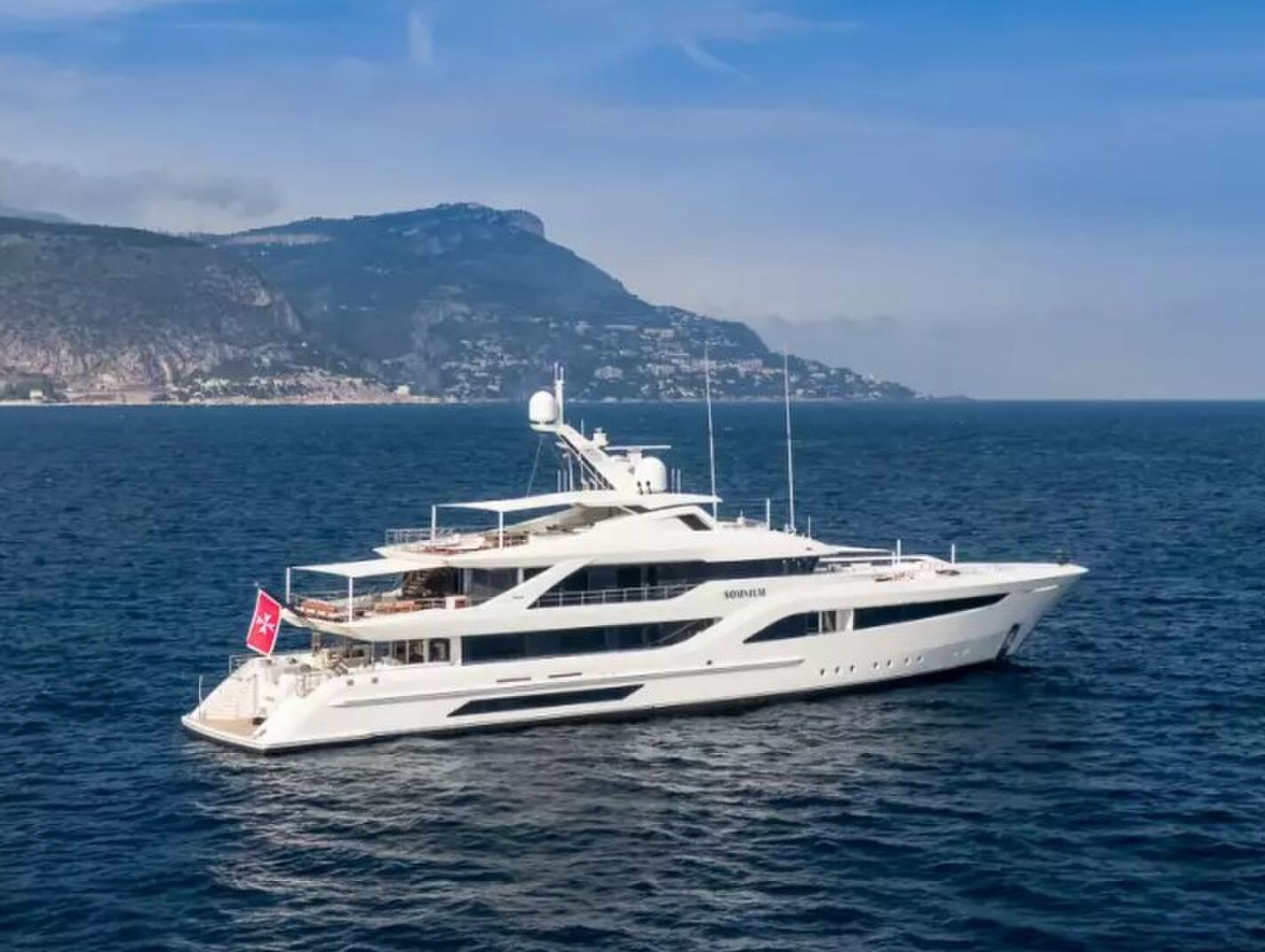 Het superjacht Somnium van Henk Groeneveld