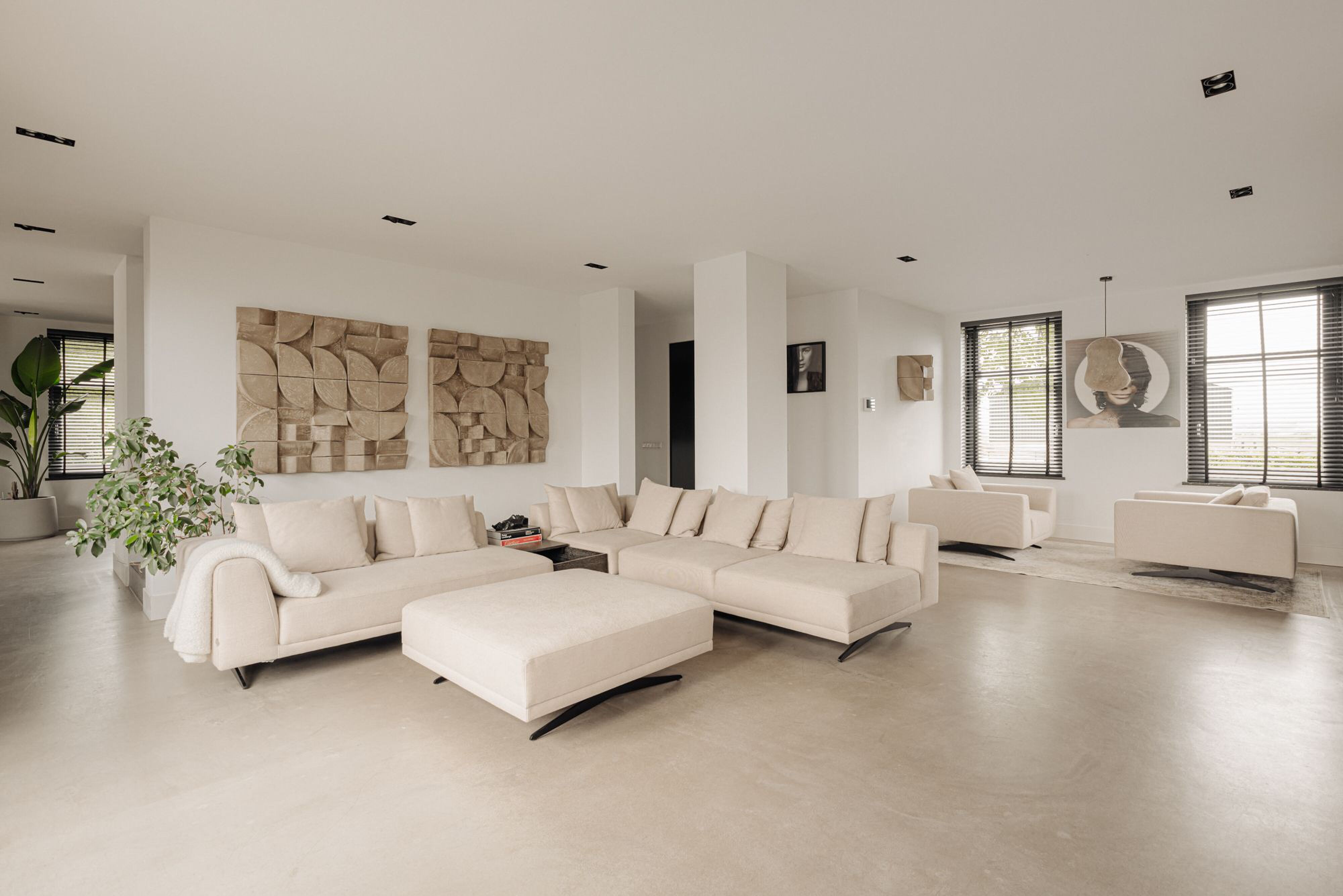 De villa van Fajah Lourens in Purmerland