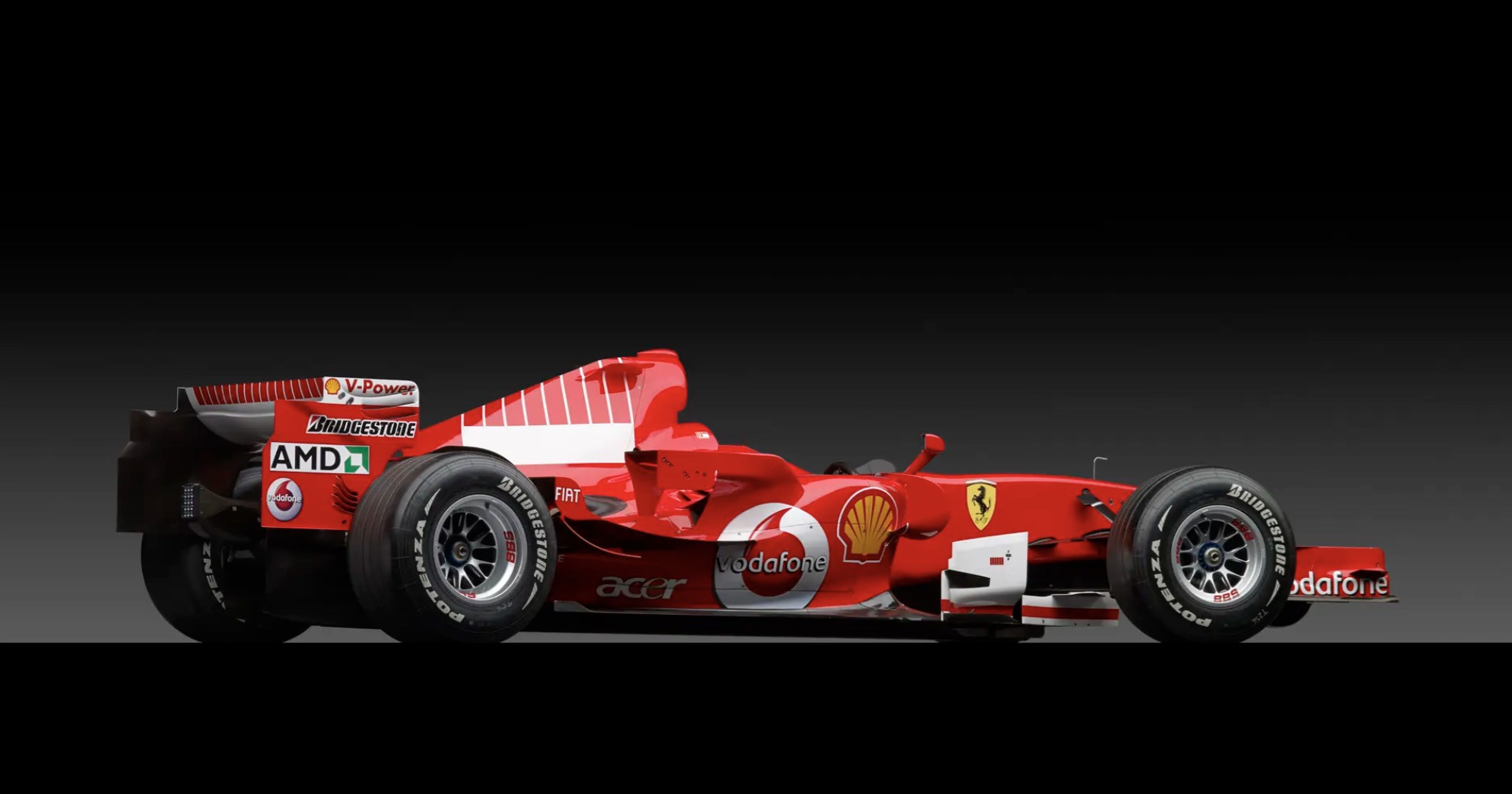 Formule 1-auto Michael Schumacher