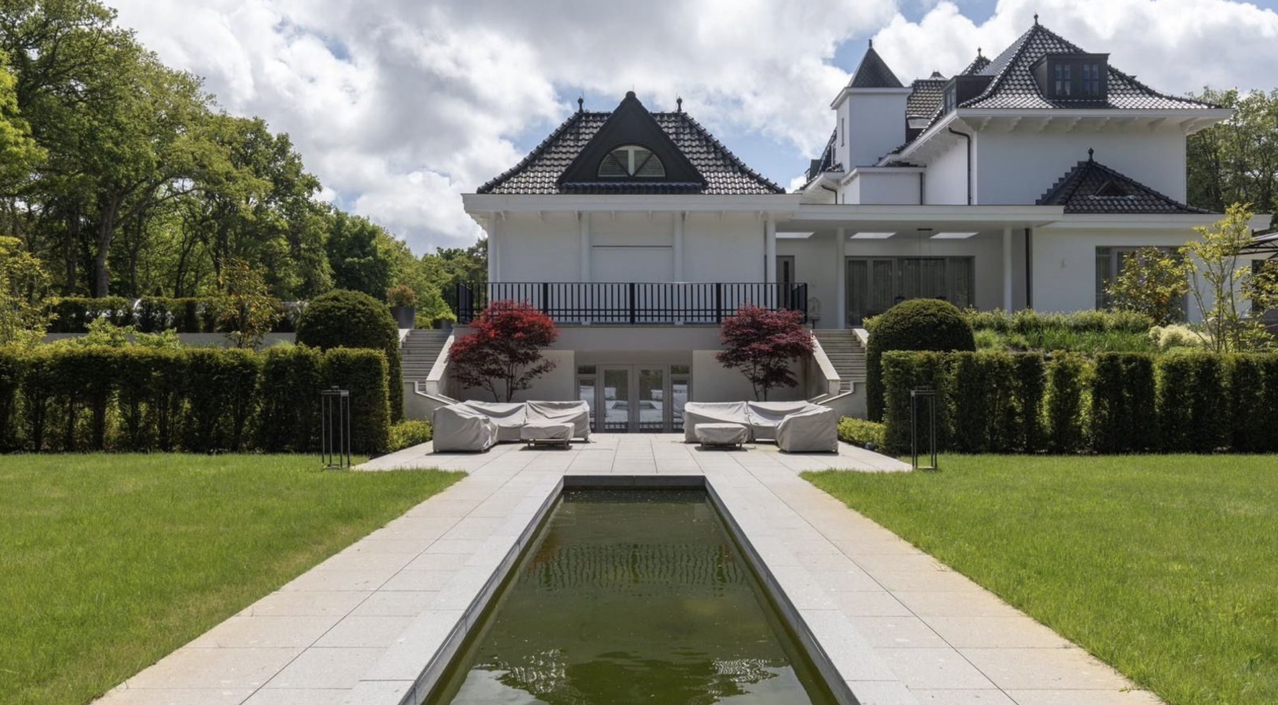 De villa van Baskaran Kandiah in Aerdenhout