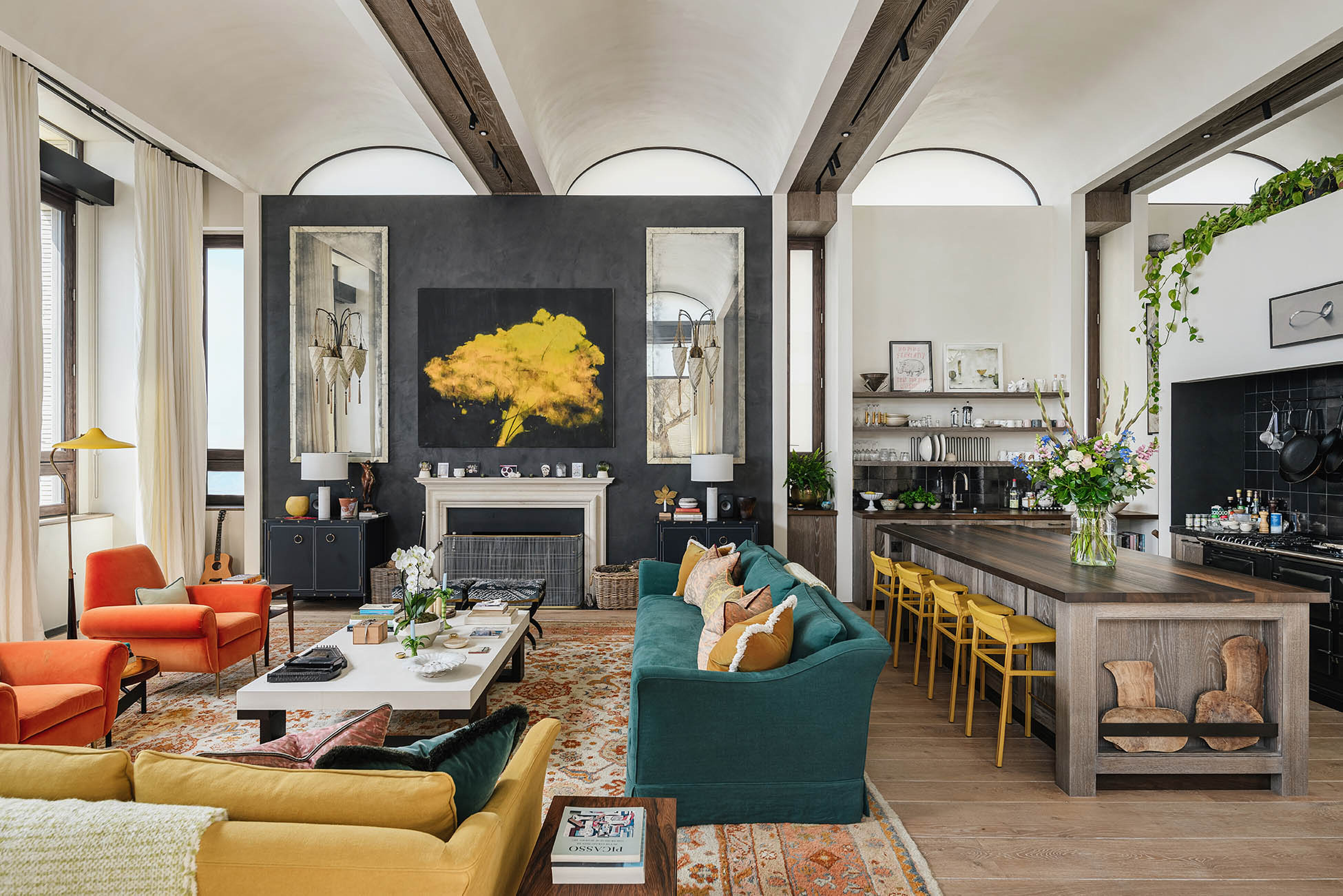 De woning van Pink Floyd-zanger David Gilmour
