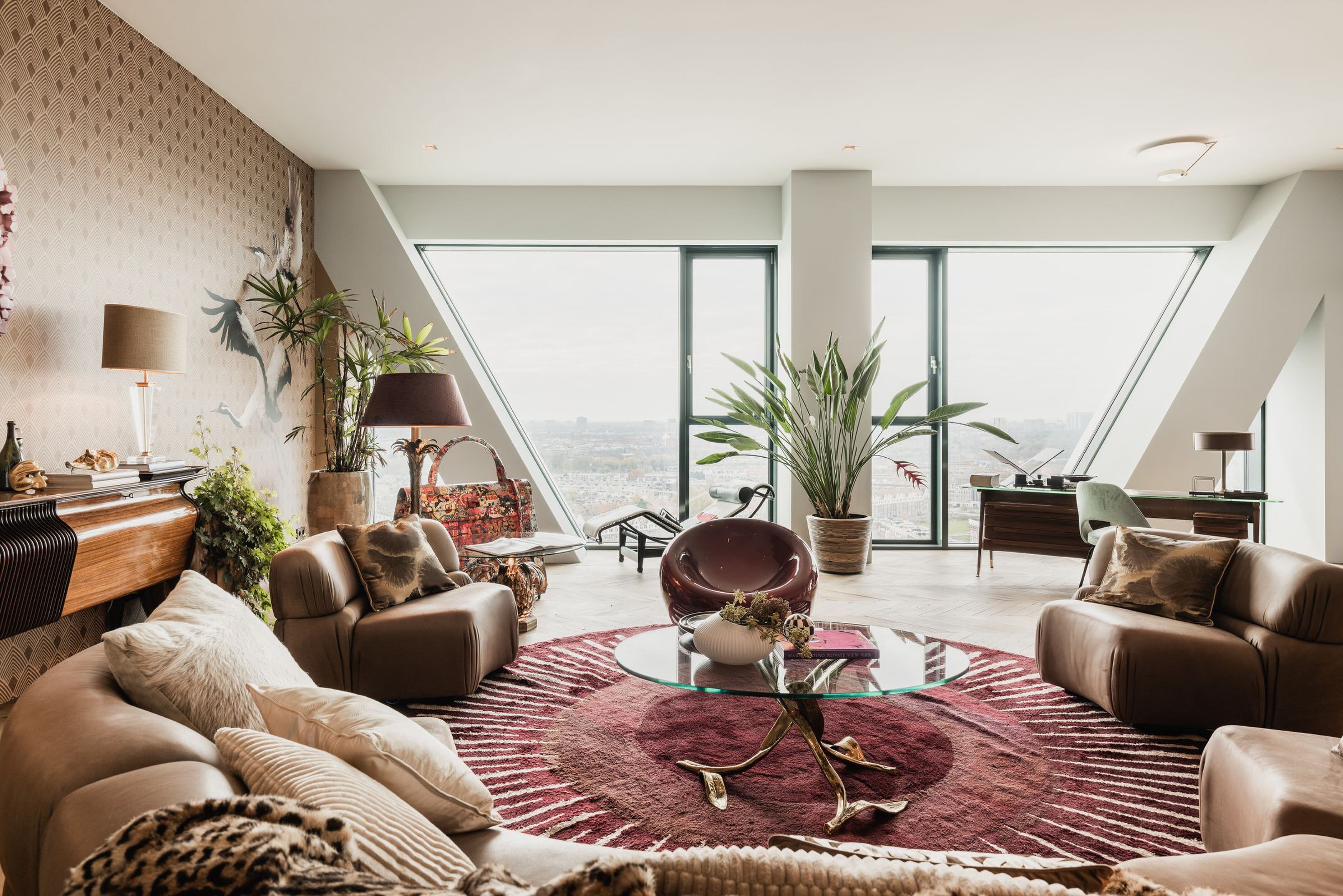 Het appartement van Dirk Evert Kat in Amsterdam