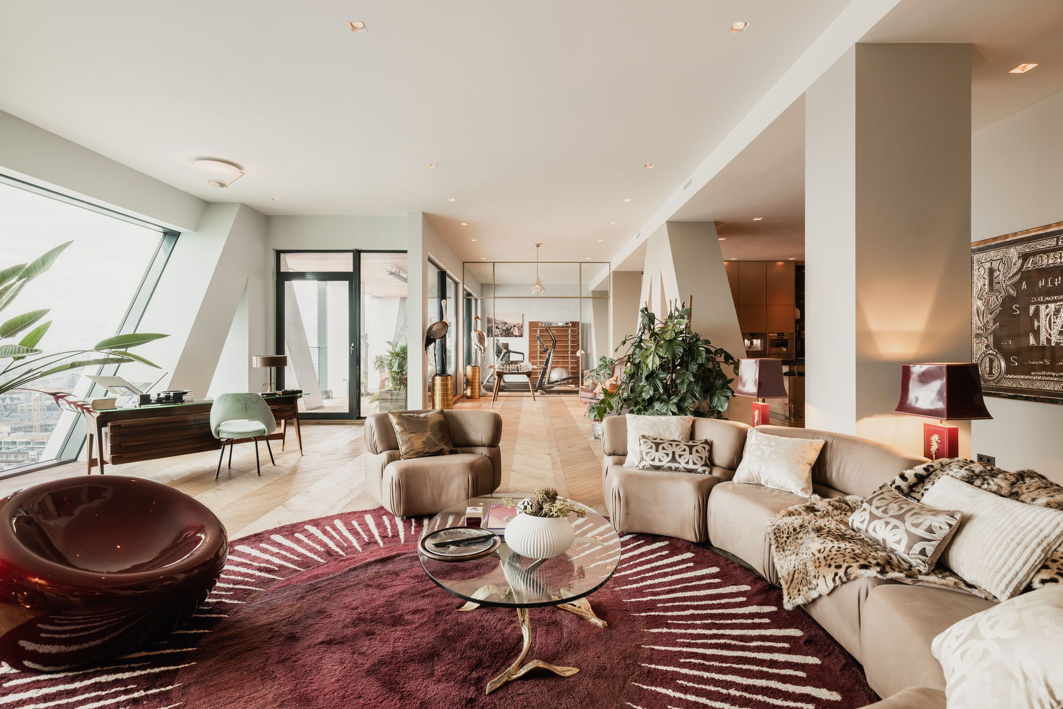 Het appartement van Dirk Evert Kat in Amsterdam