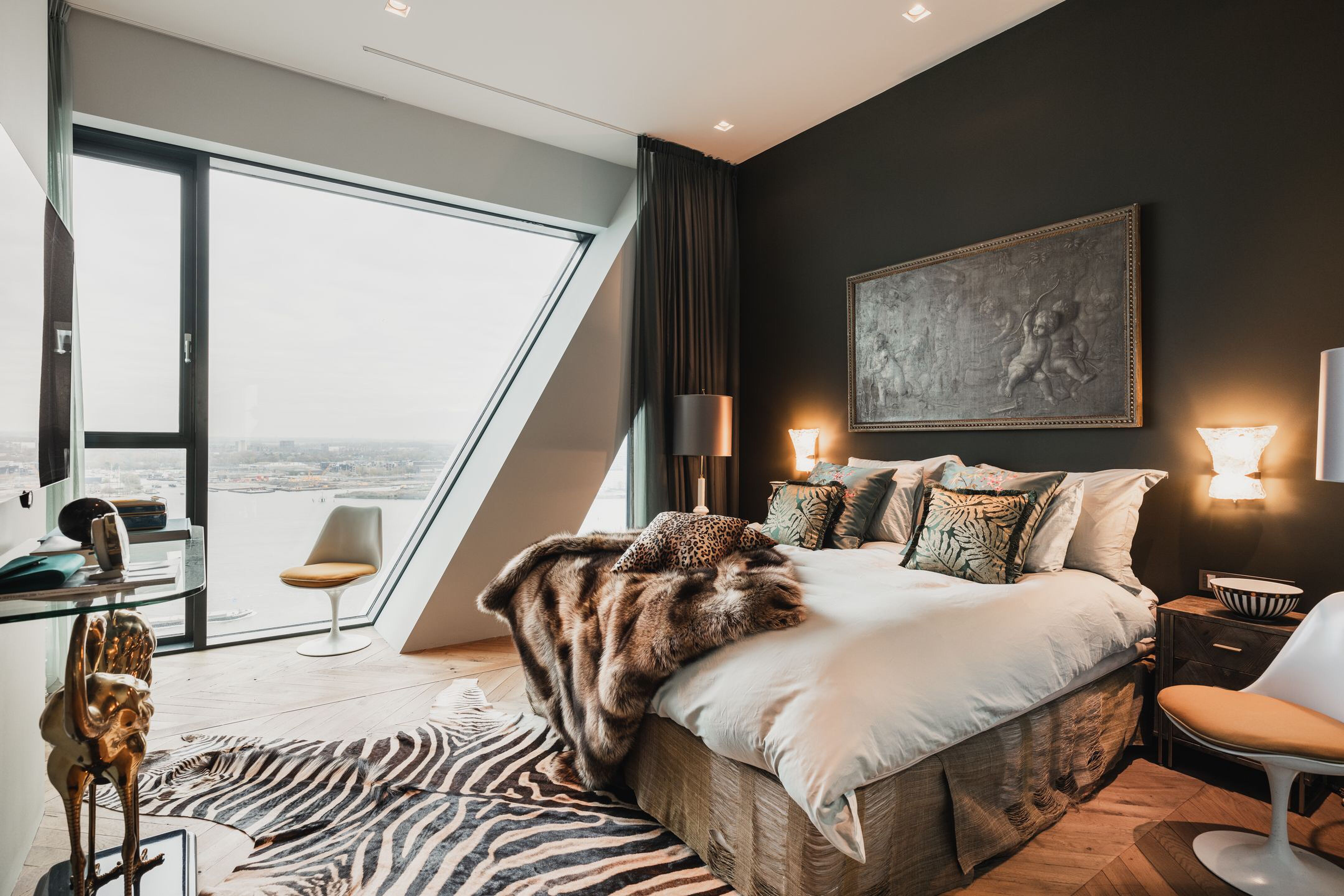 Het appartement van Dirk Evert Kat in Amsterdam