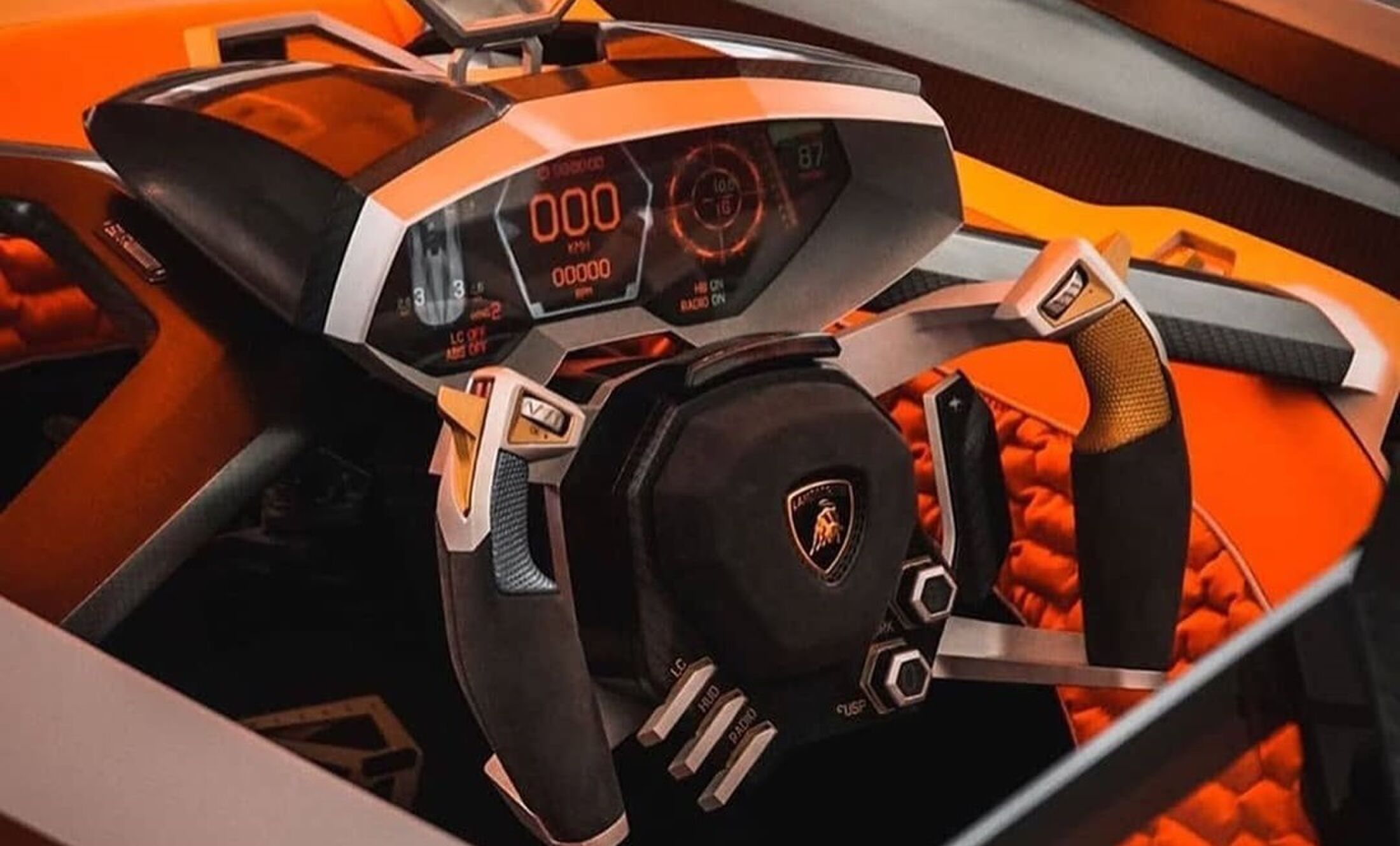 zeldzame Lamborghini