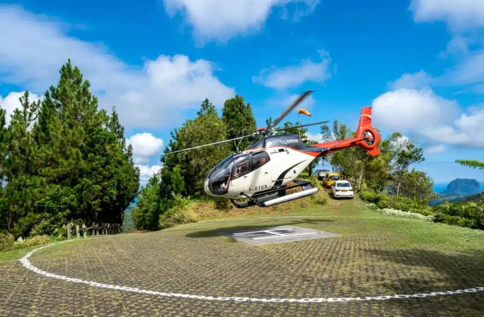Heliktopervlucht Mauritius