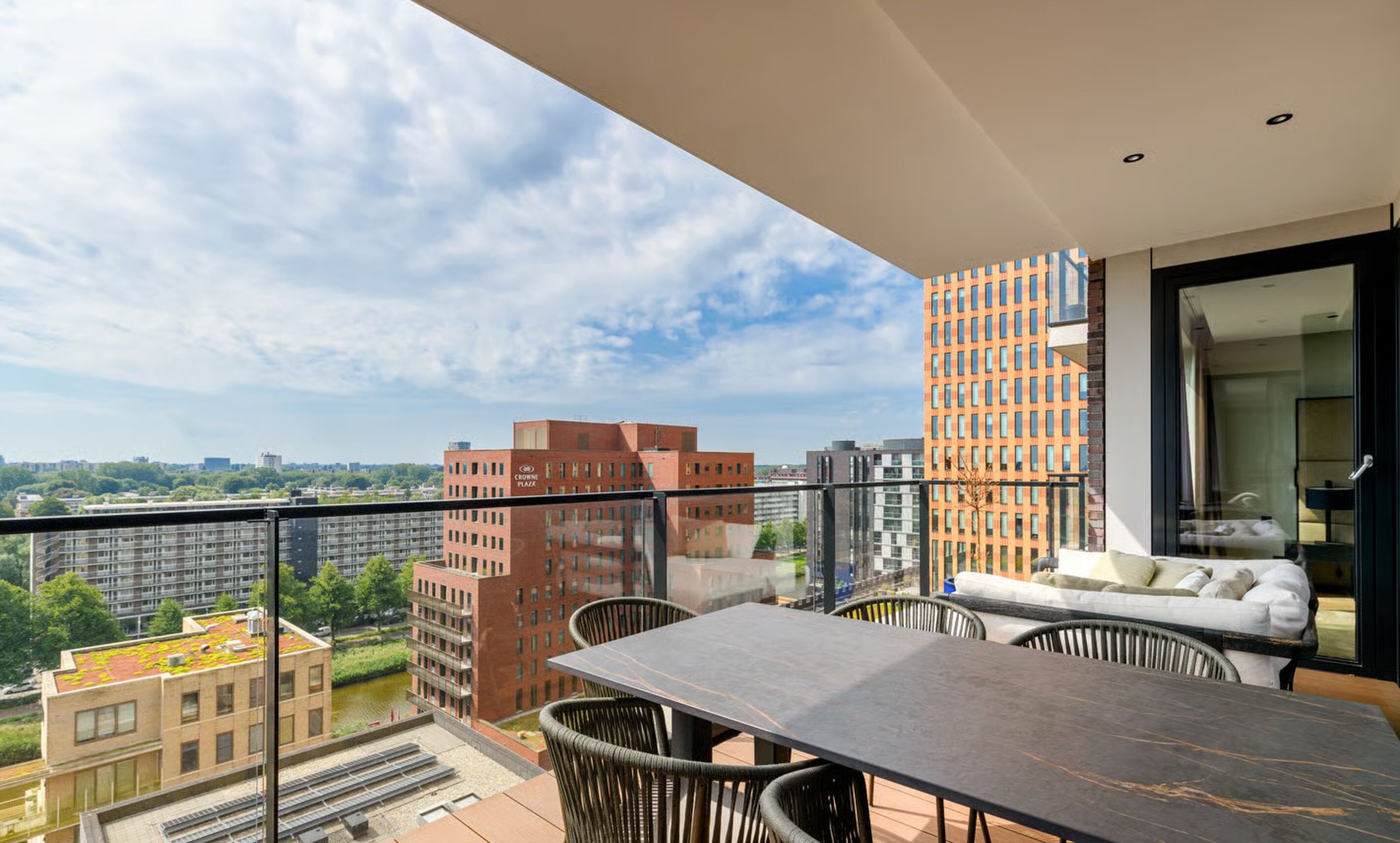 Het penthouse van Brian Brobbey in Amsterdam