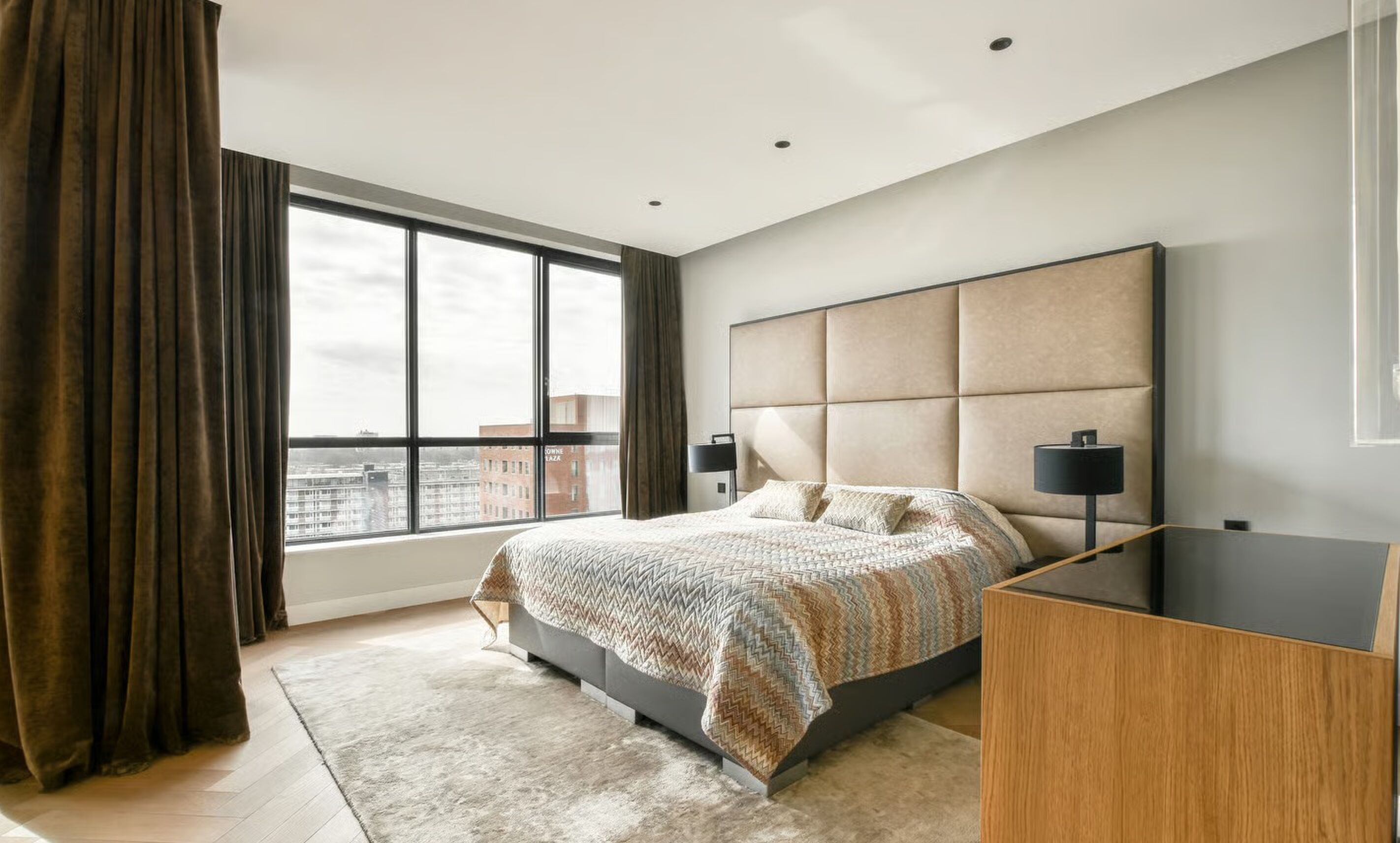 Het penthouse van Brian Brobbey in Amsterdam