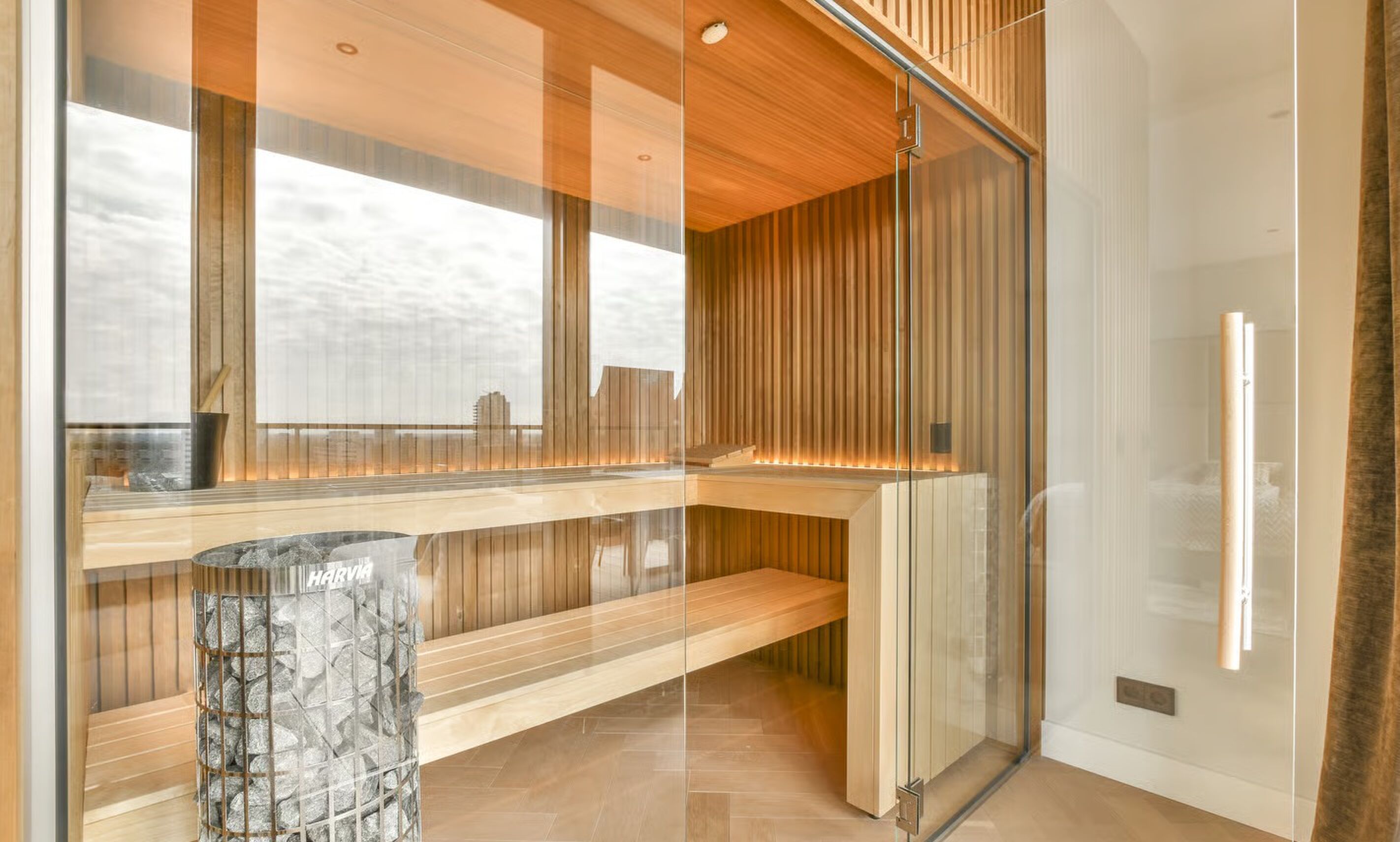 Het penthouse van Brian Brobbey in Amsterdam