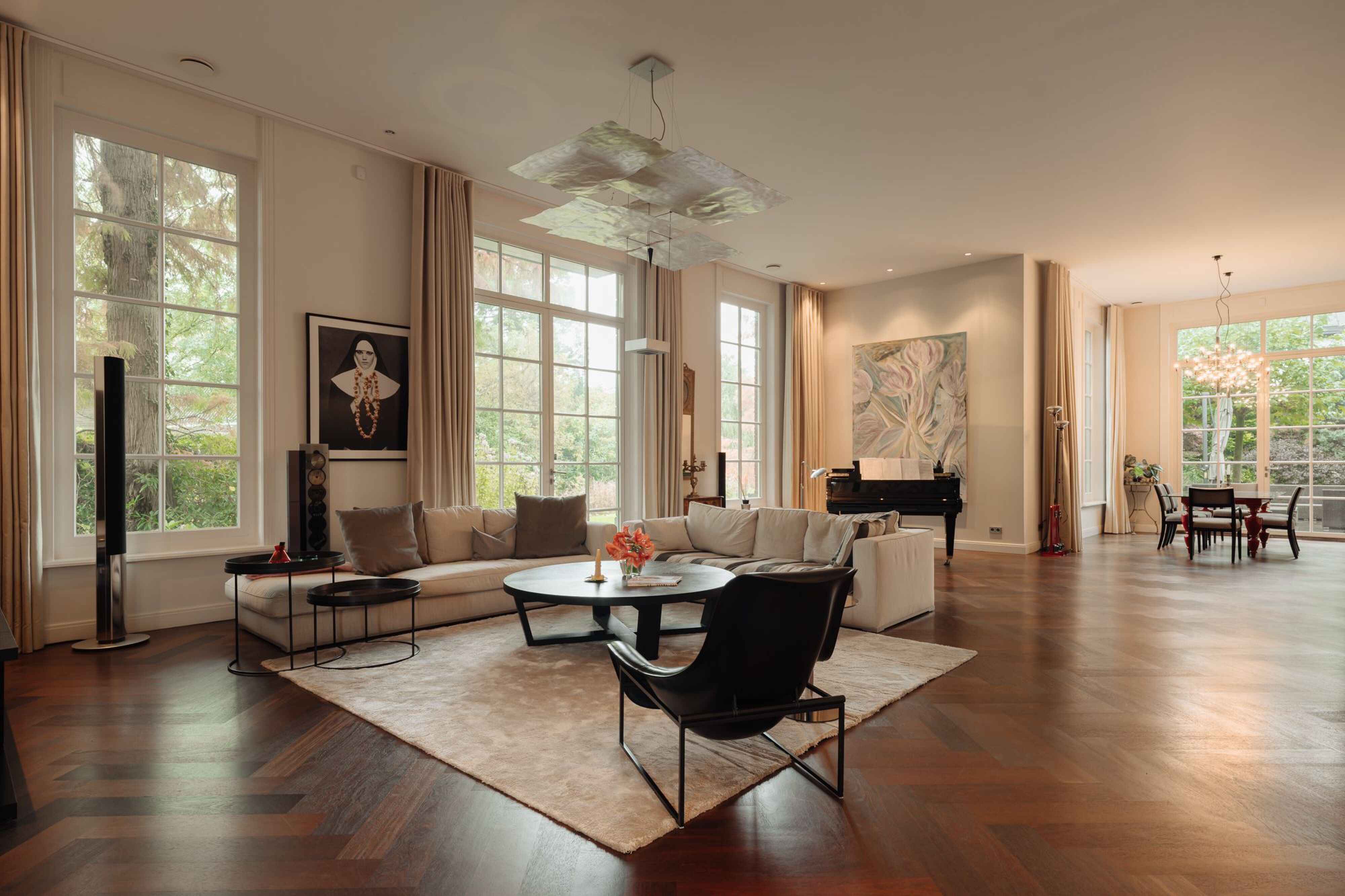 De villa van de Russische kunstenares in Amstelveen