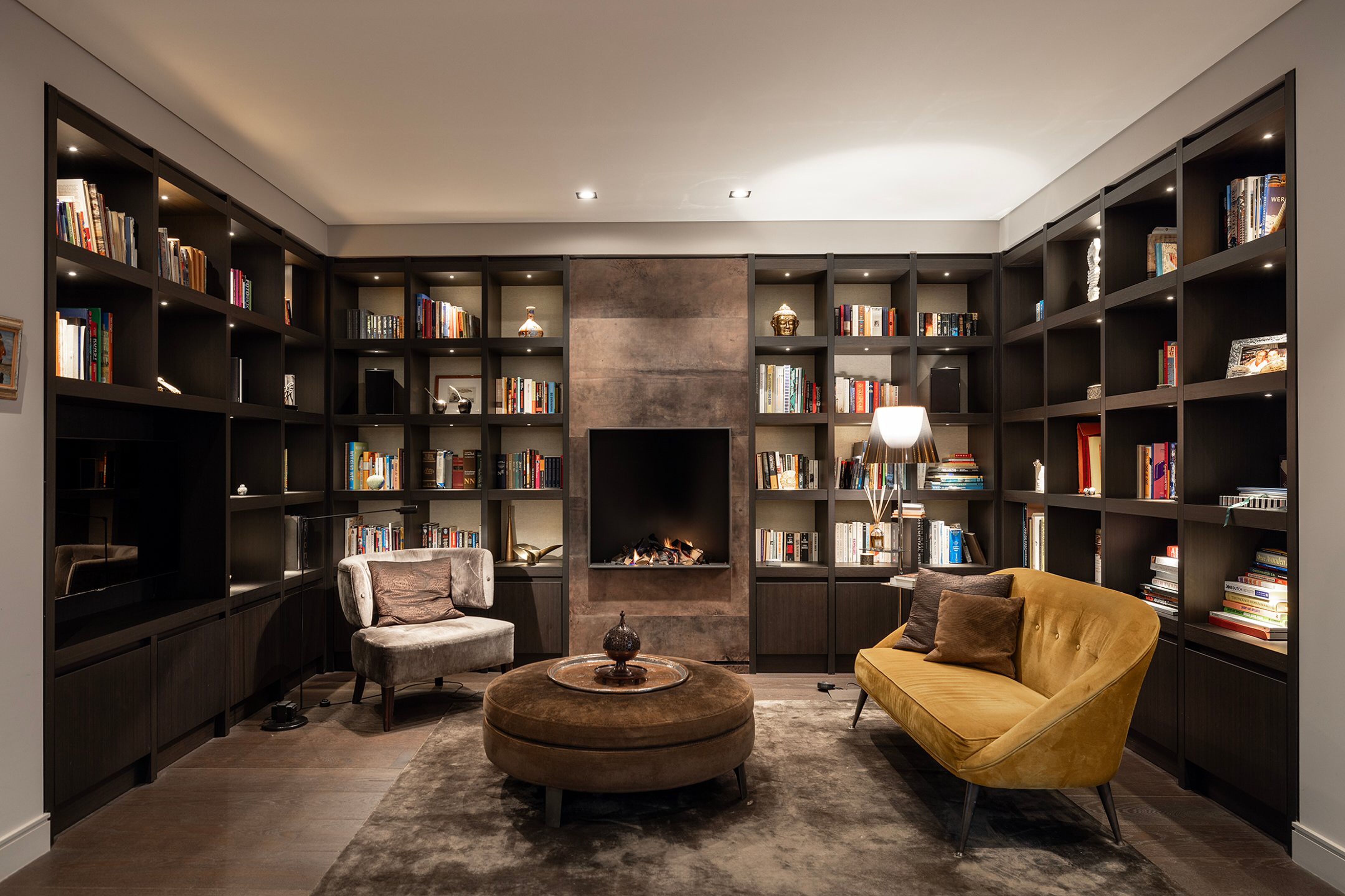 Een andere kamer in het appartement van Ruud Sondag in Amsterdam-Zuid
