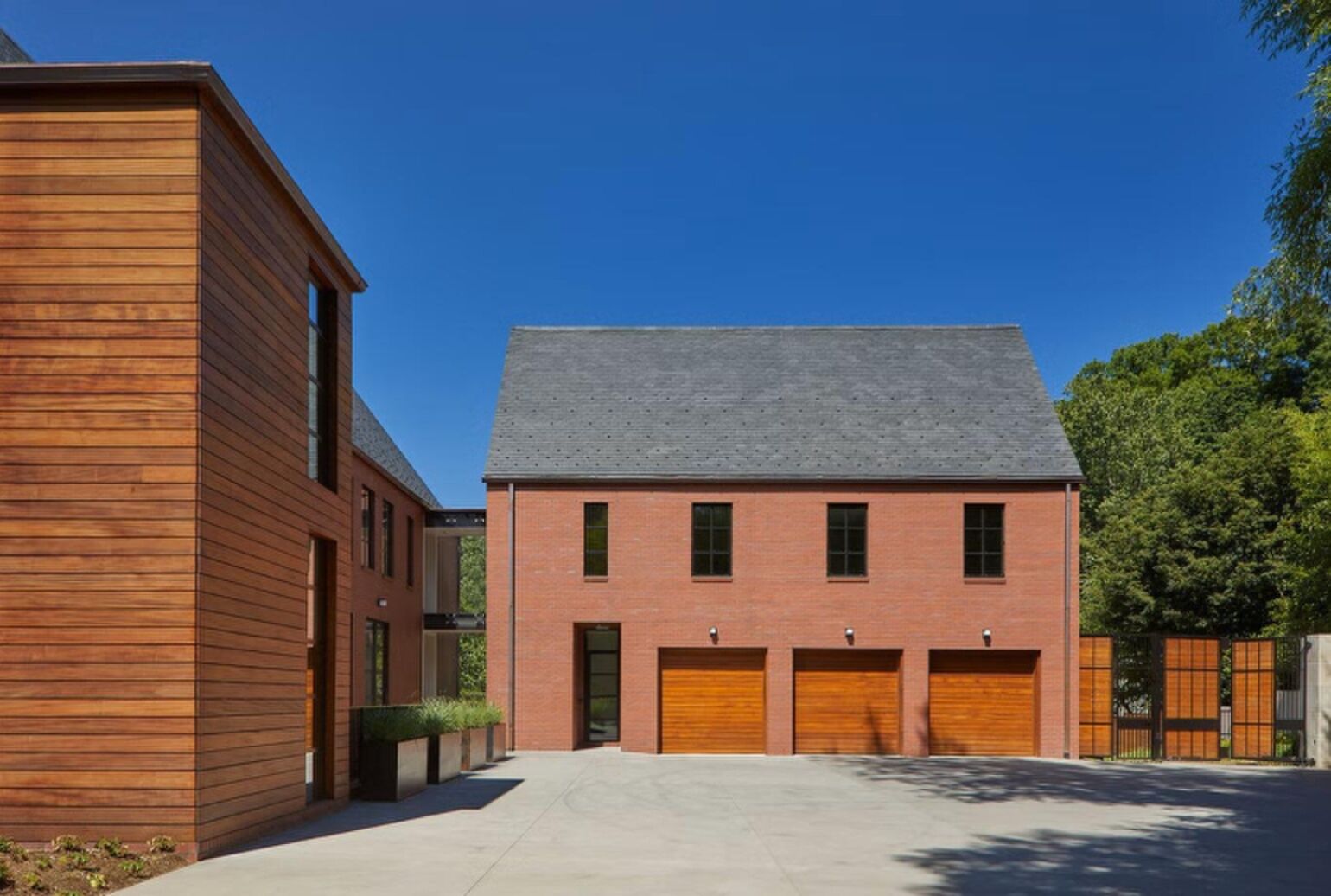 Bijgebouw van het herenhuis van Mark Zuckerberg in Washington D.C.