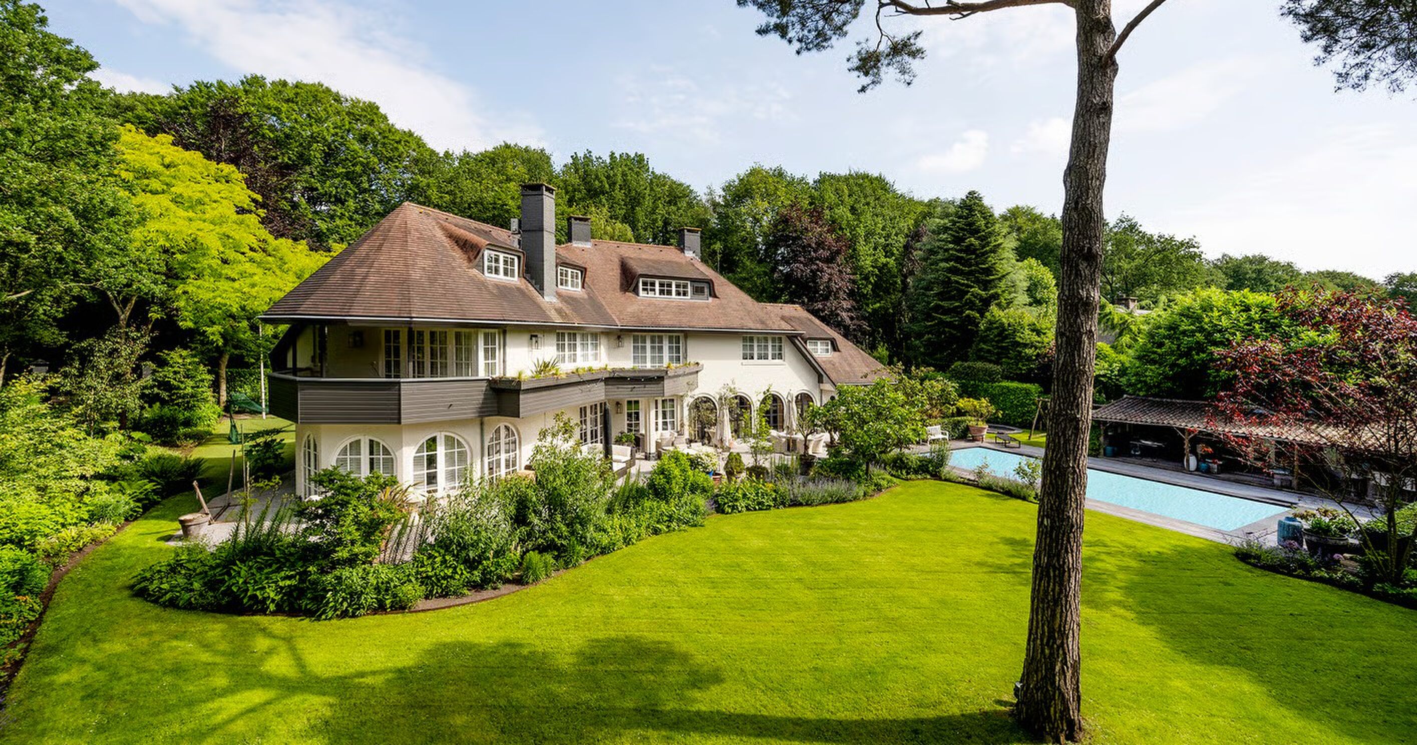 De villa van Jaap van Zweden in Blaricum