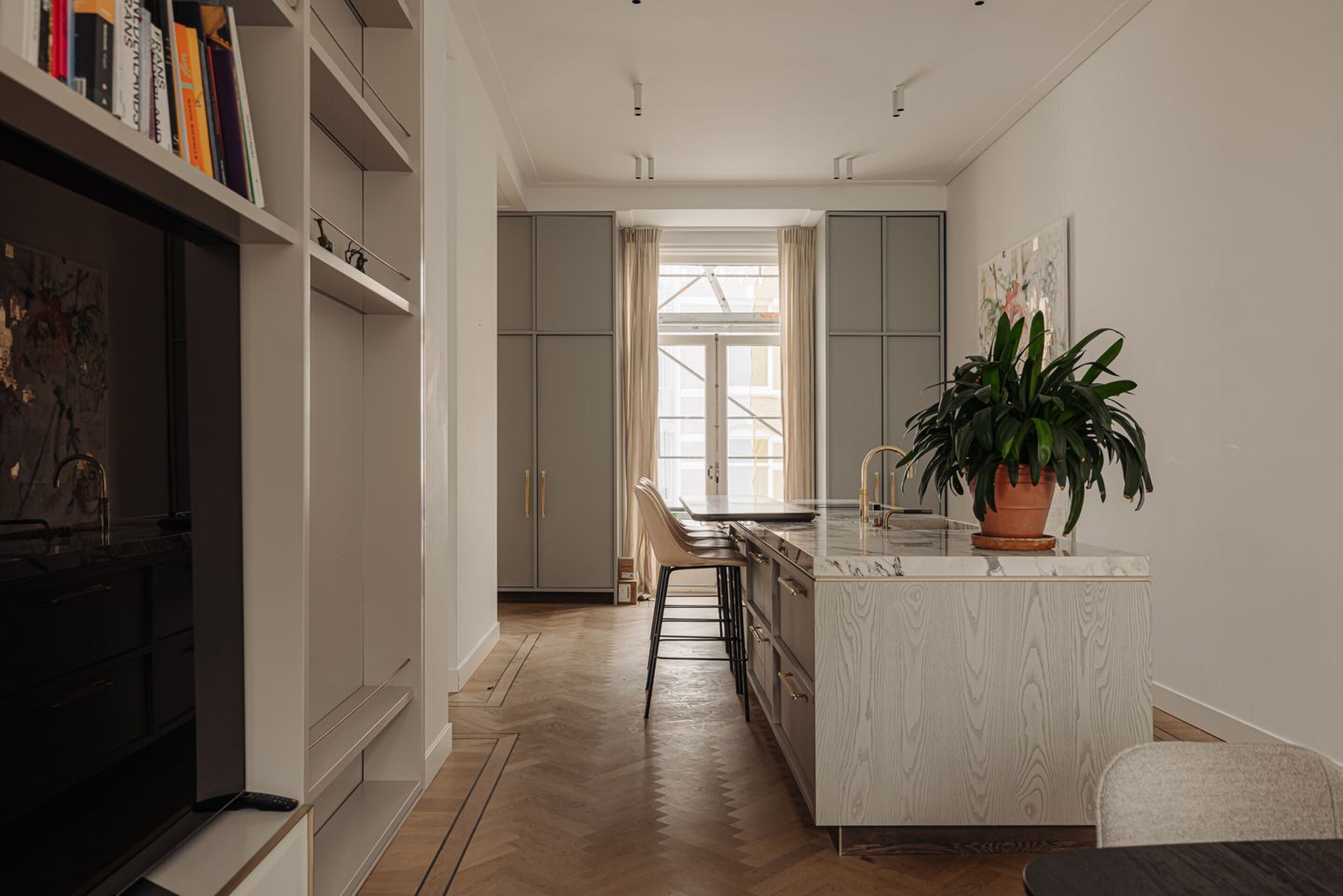 De woning van Fokke de Jong in Amsterdam