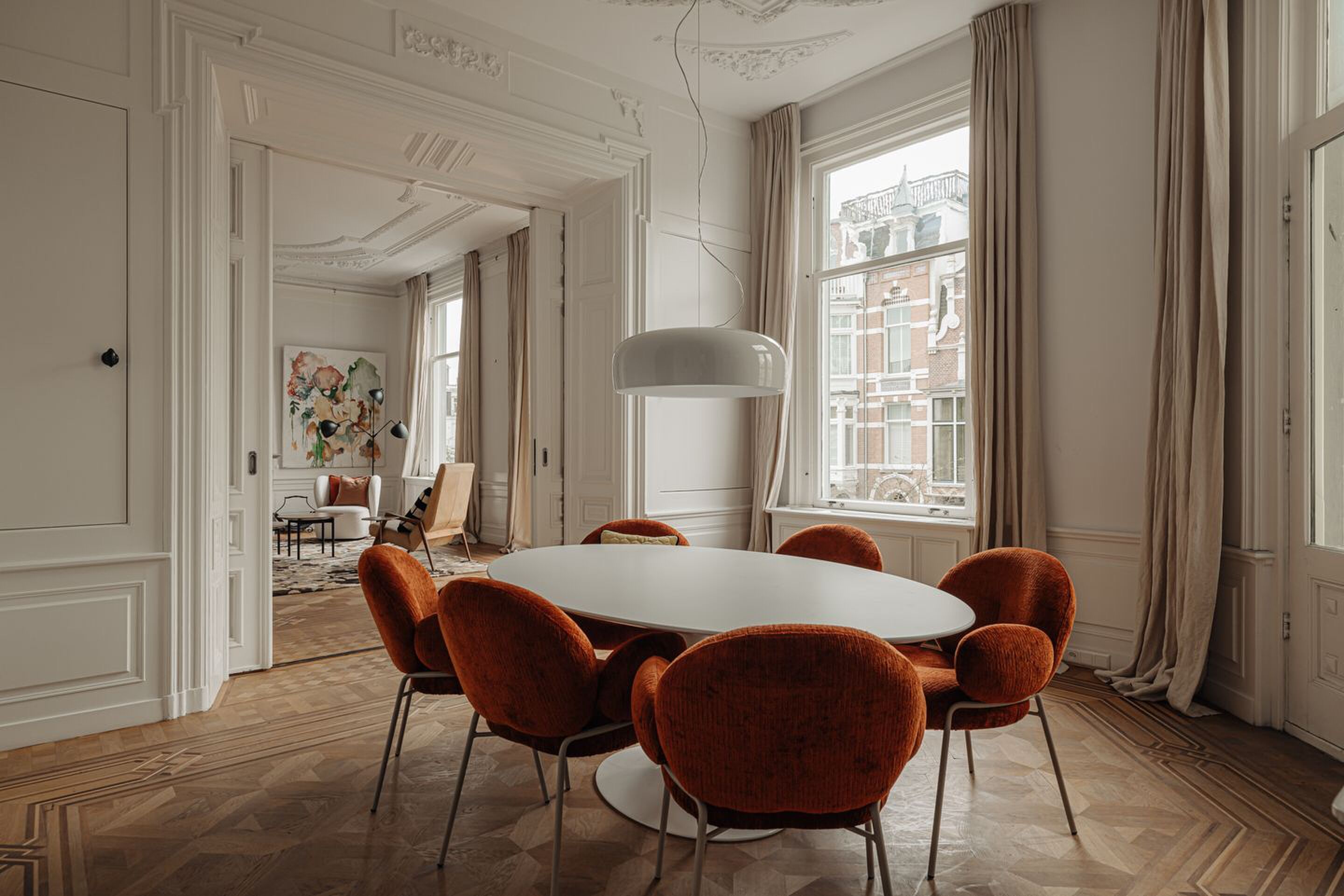 De woning van Fokke de Jong in Amsterdam
