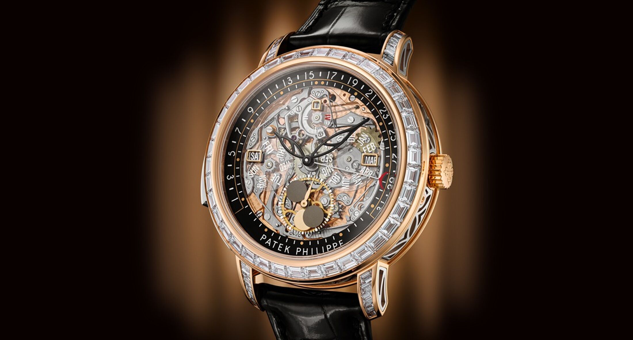 Het desbetreffende door Shah Rukh Khan gedragen Patek Philippe-horloge