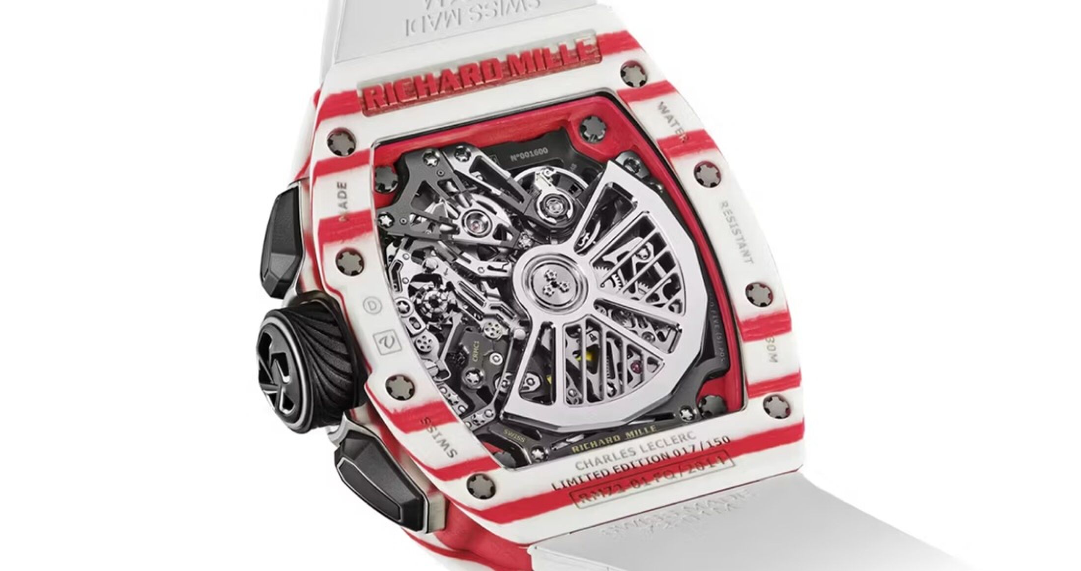 Het horloge dat werd uitgebracht door Richard Mille en Charles Leclerc