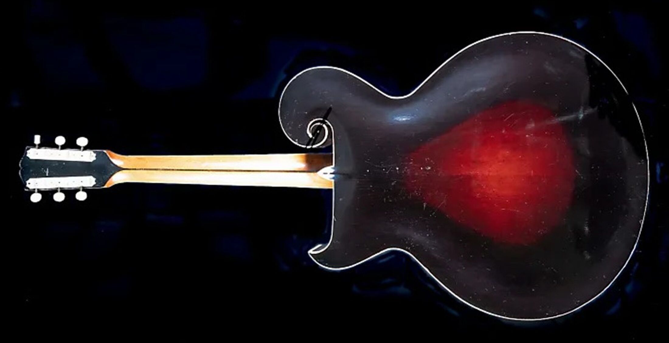 De gitaar van Eric Clapton en George Harrison