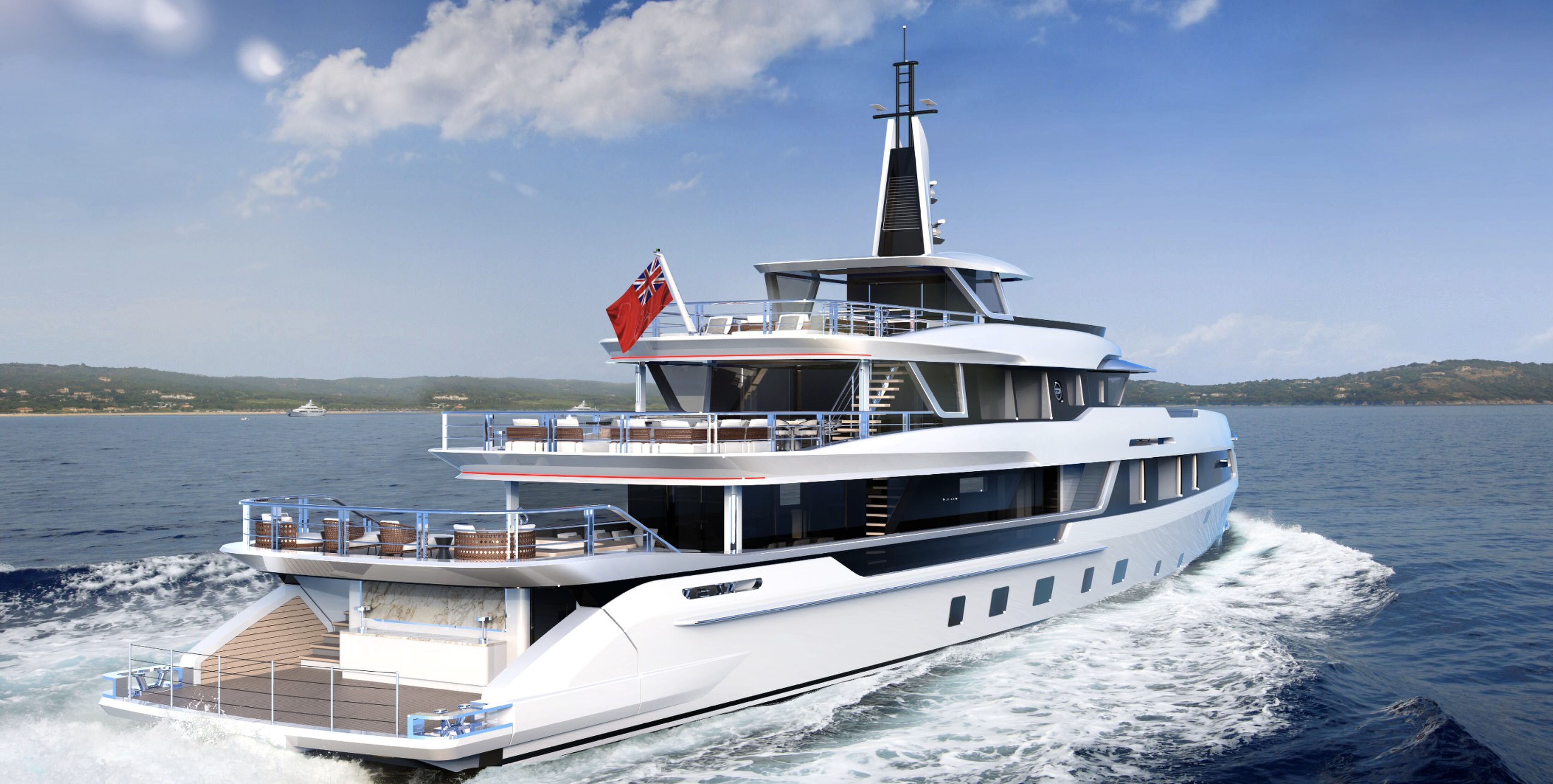 Het nieuwe Dynamiq GTT 170-superjacht van Dynamiq