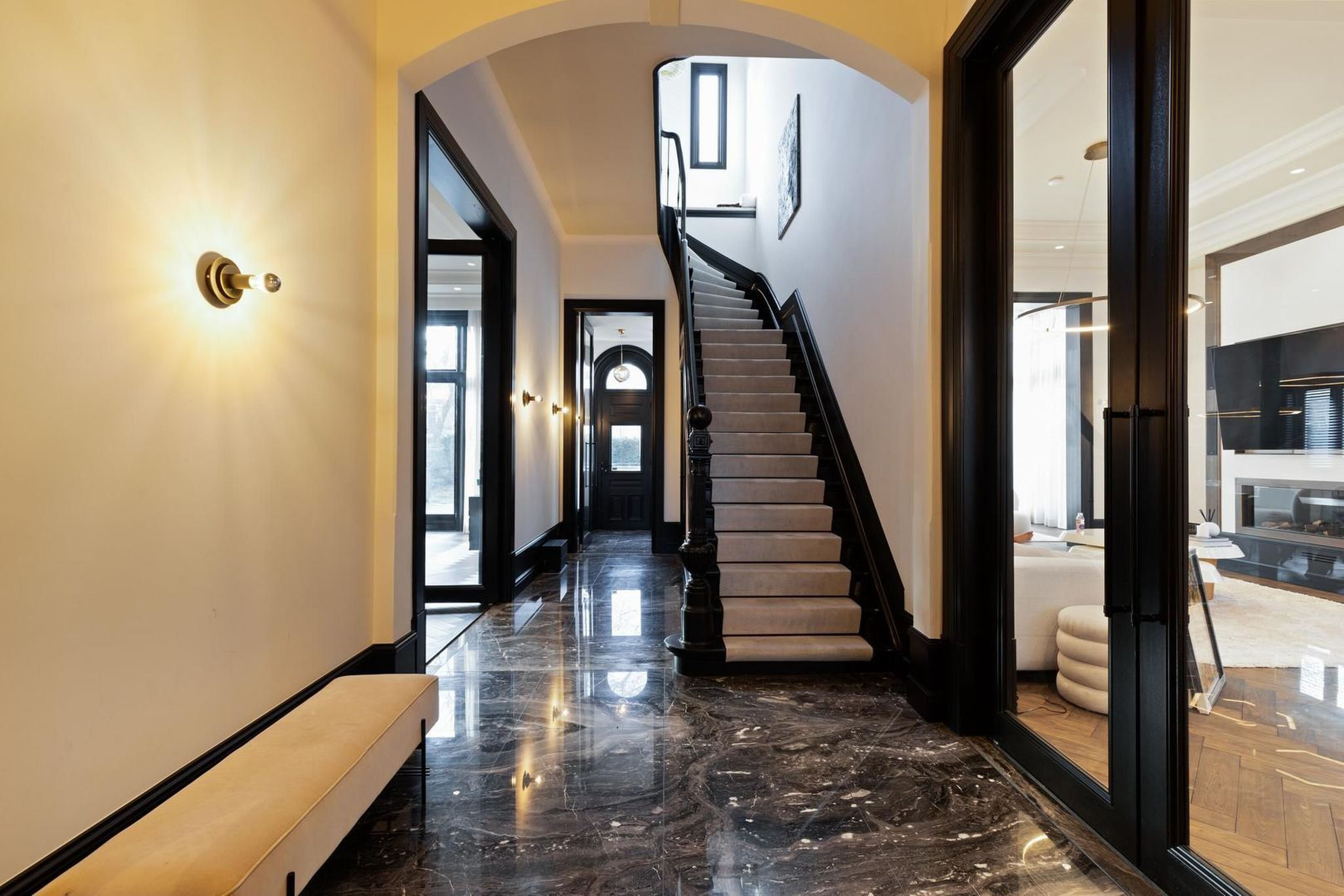De villa van Nassim Zeta in Den Haag