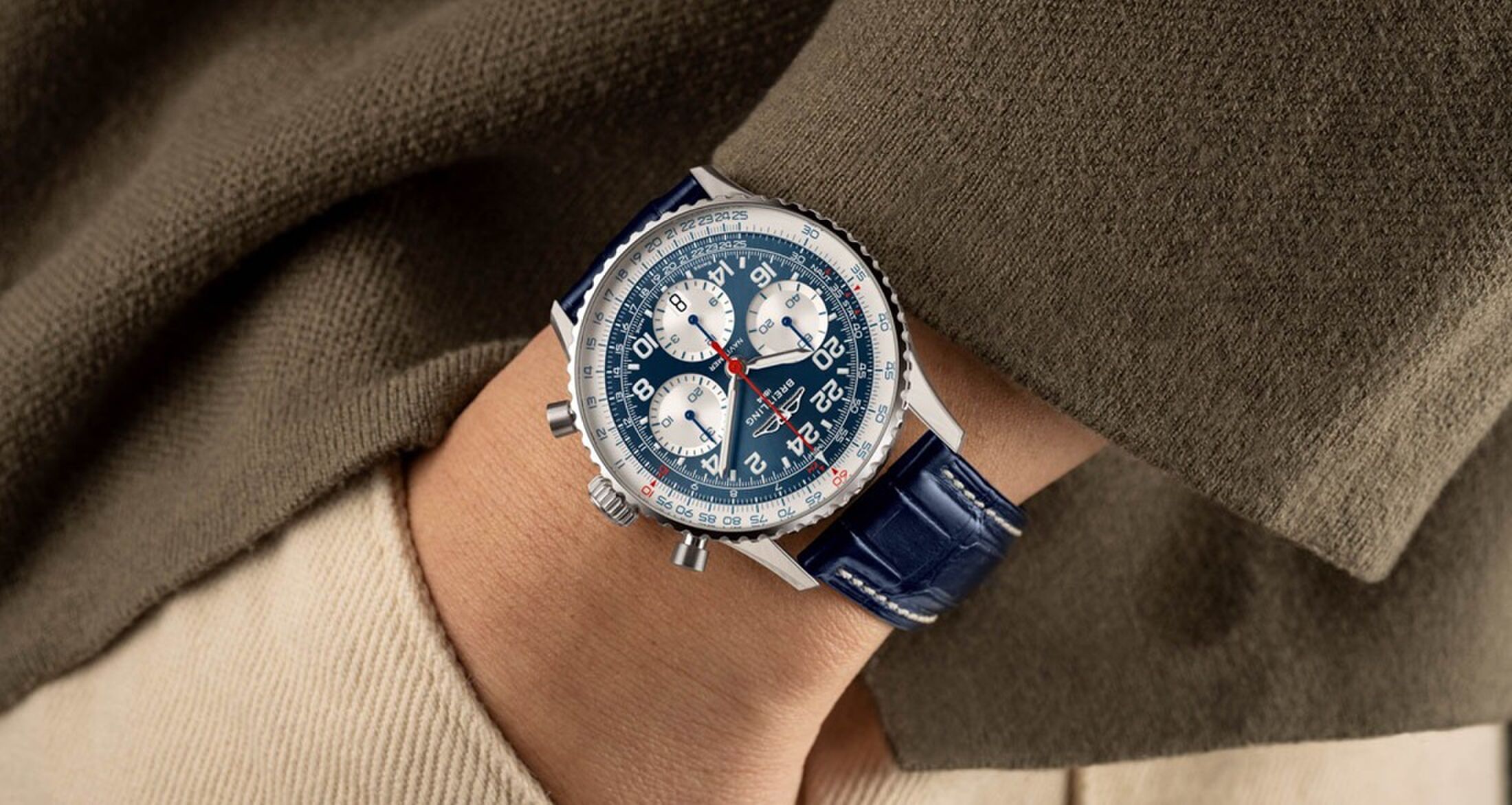 Het nieuwe horloge van Breitling