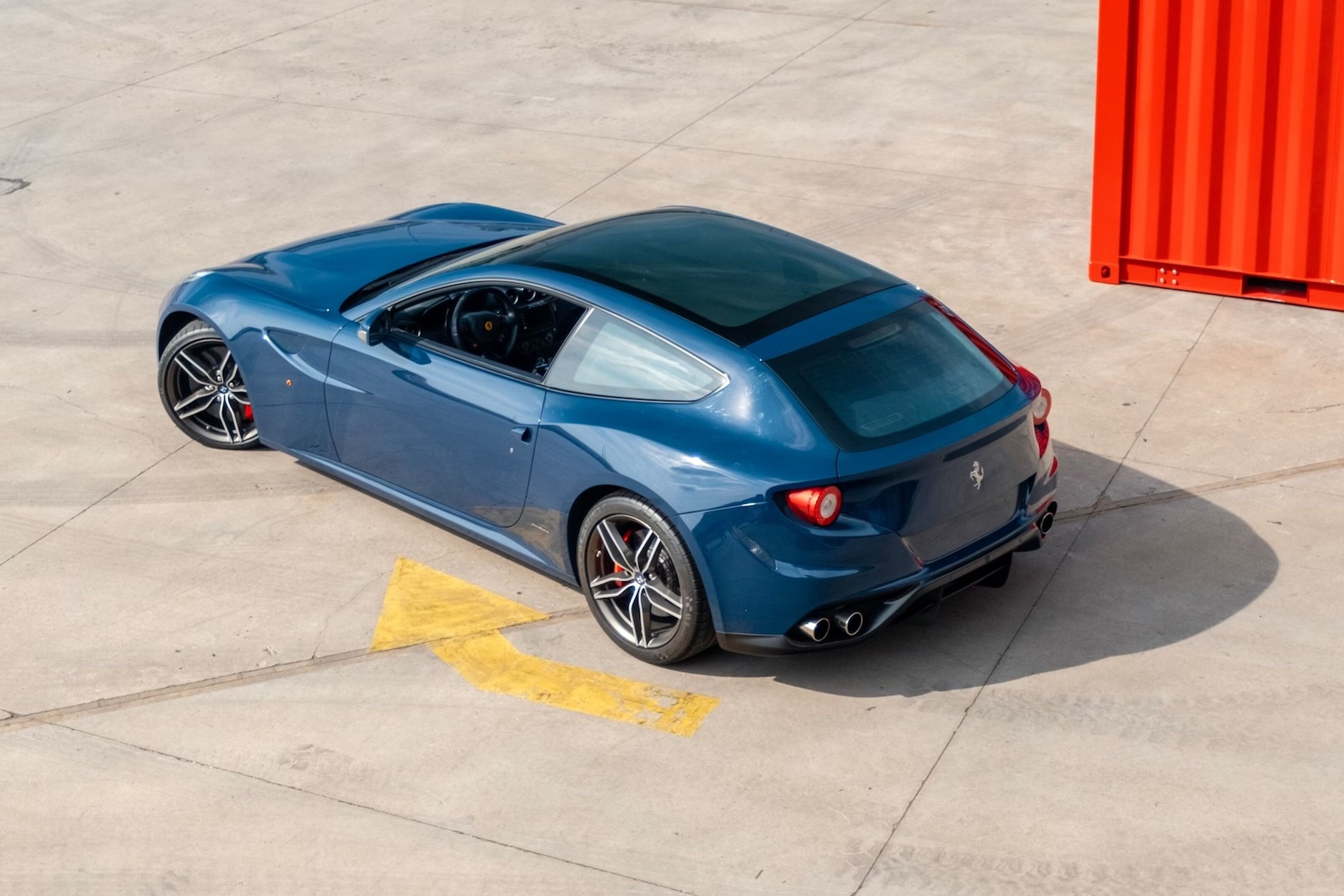 De Ferrari FF van John Elkann