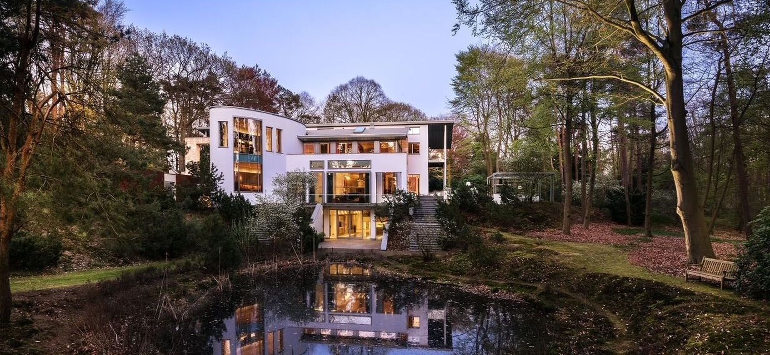 De villa in Bosch en Duin