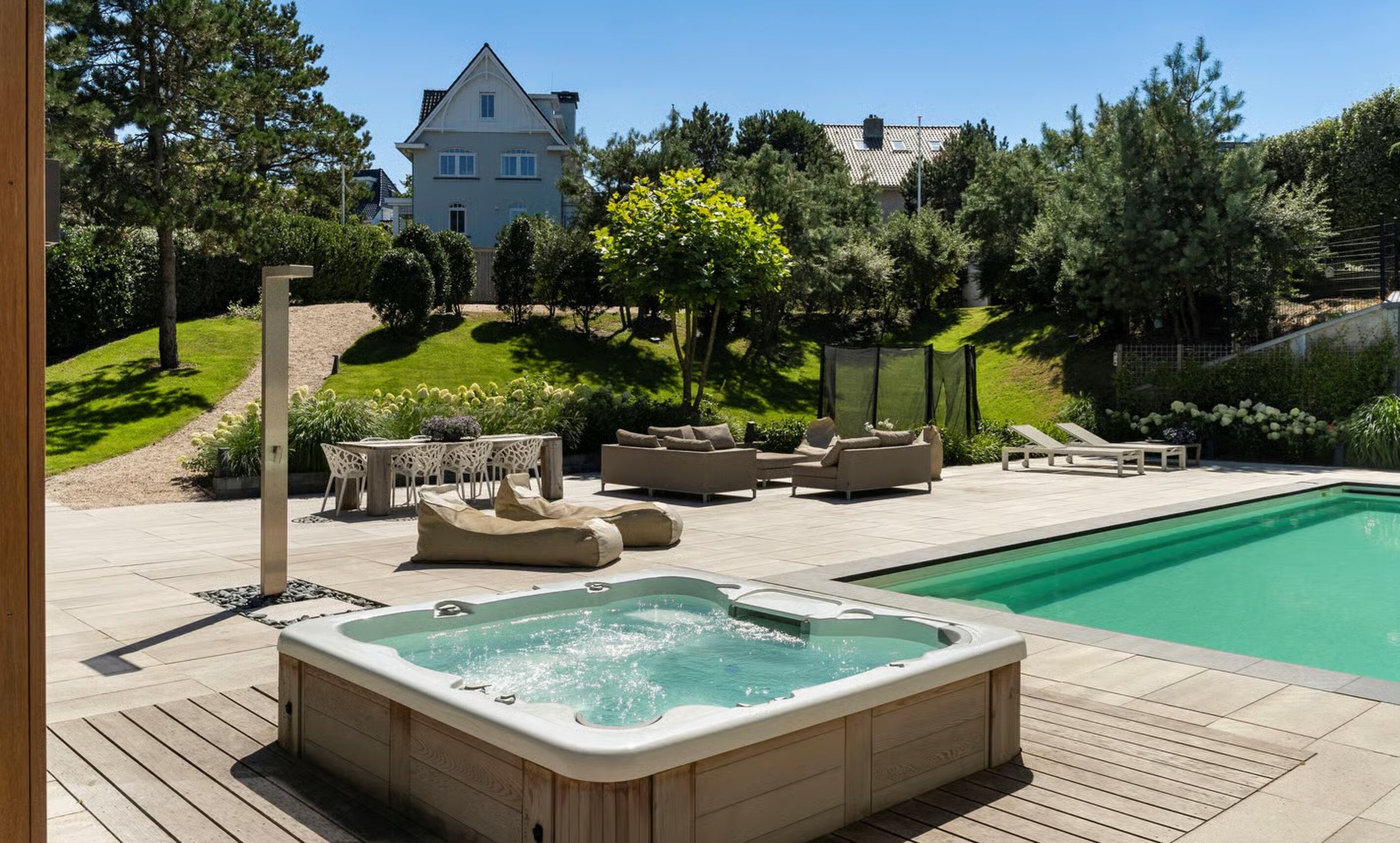 Het villacomplex van Jordy Kool in Noordwijk