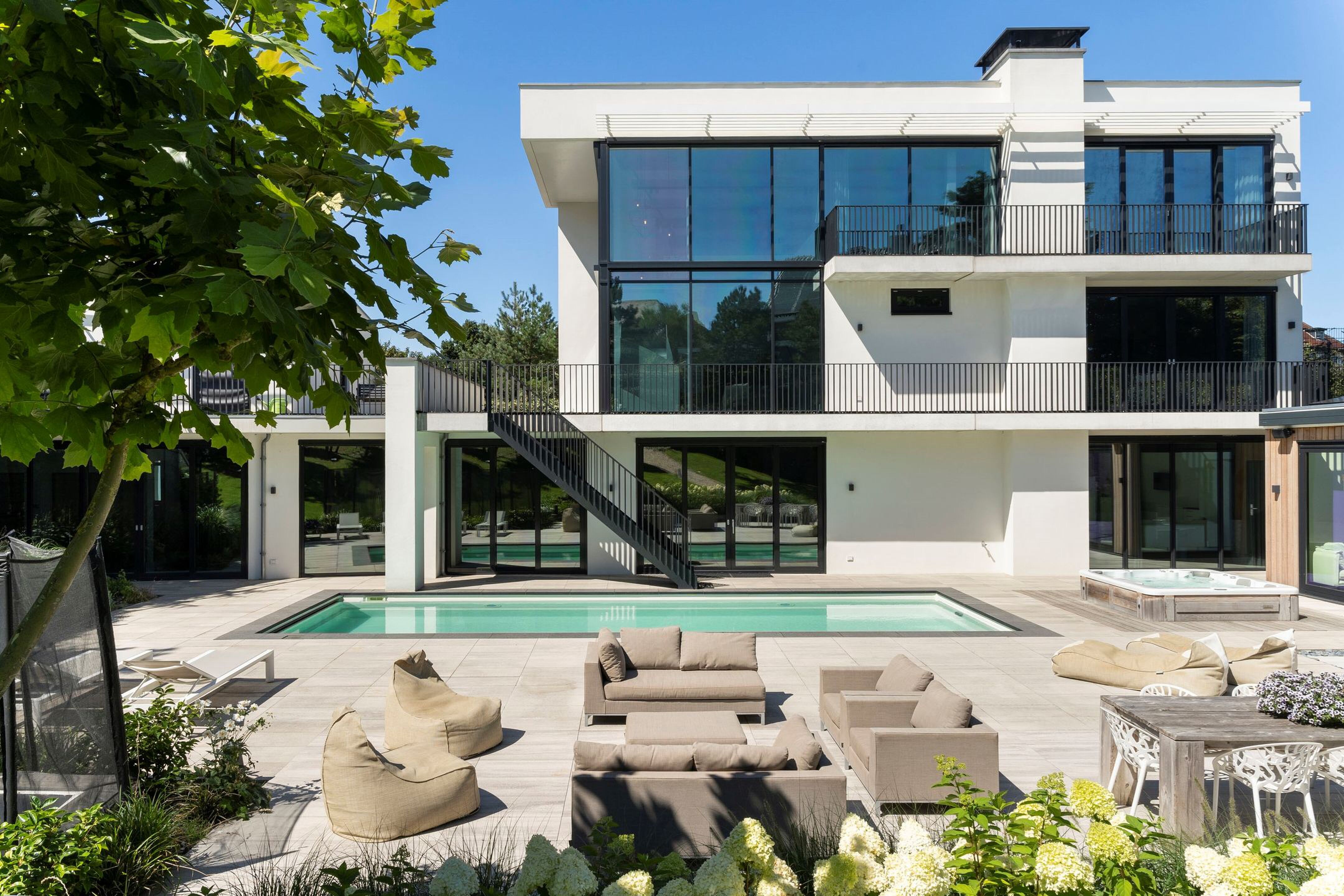 De villa van Jordy Kool in Noordwijk