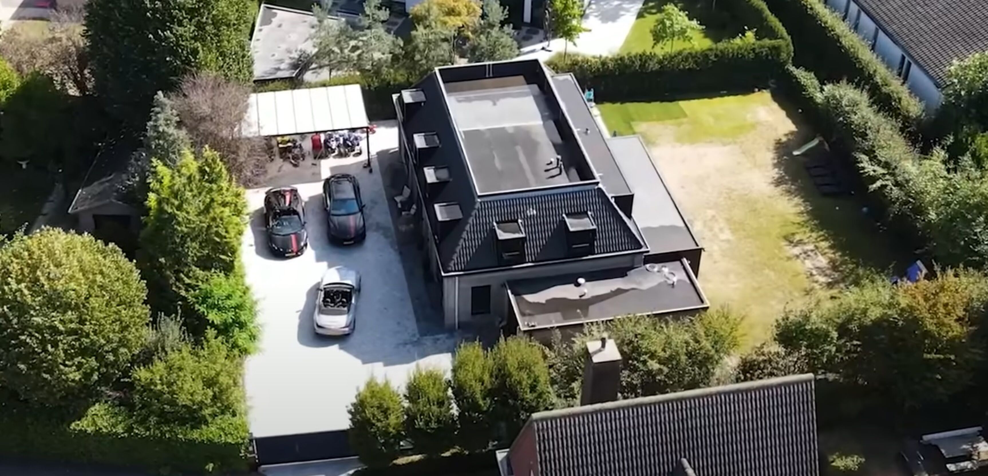 De villa van influencer Mo Bicep in Breda