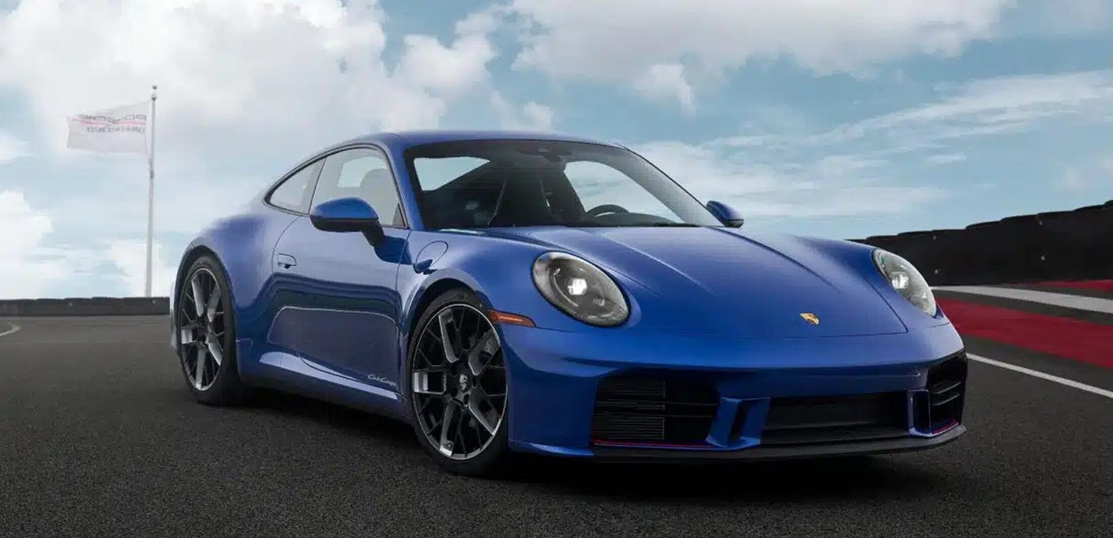 Het horloge dat wordt geleverd bij de nieuwste Porsche 911 Club Coupé