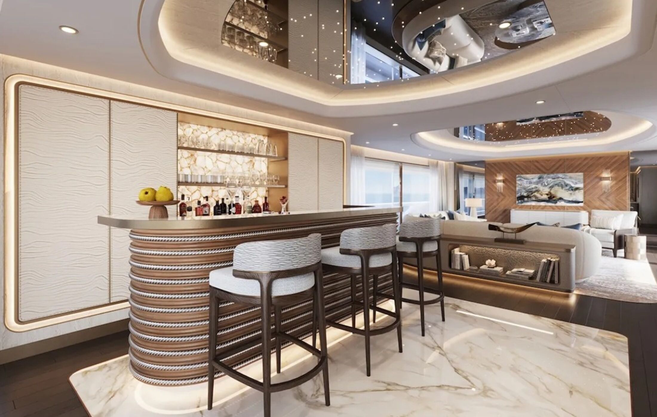 Dynamiq Yachts heeft nieuwe interieurontwerpen onthuld