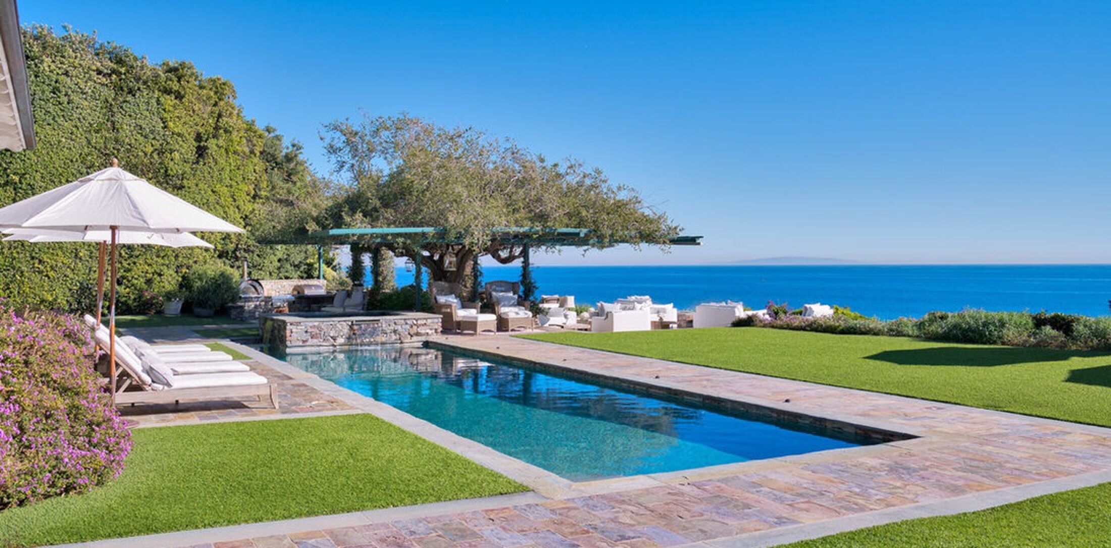 De villa in Malibu