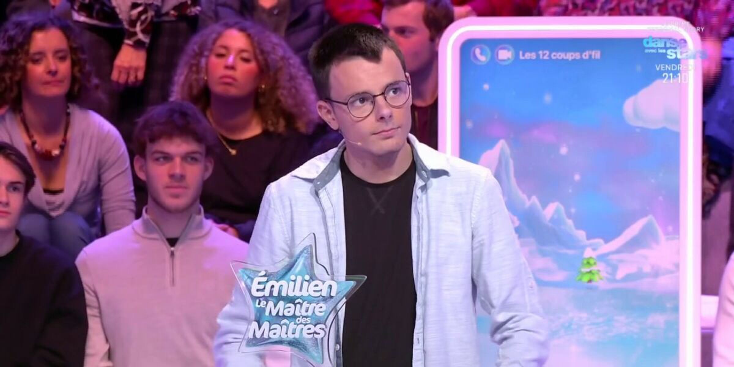 De desbetreffende Franse student die 646 keer een tv-quiz won
