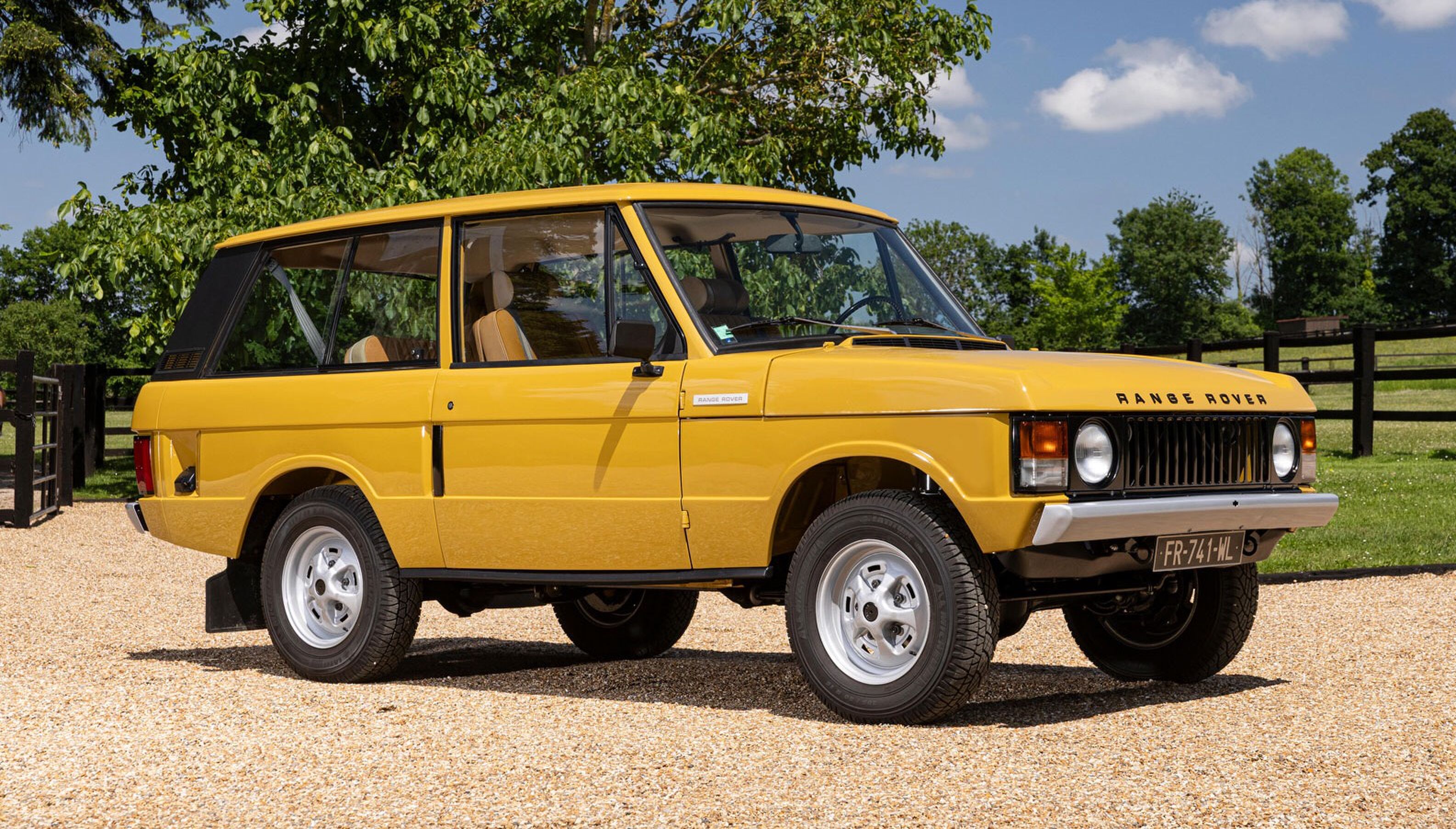 De oude Range Rover van de voormalig Cartier-CEO