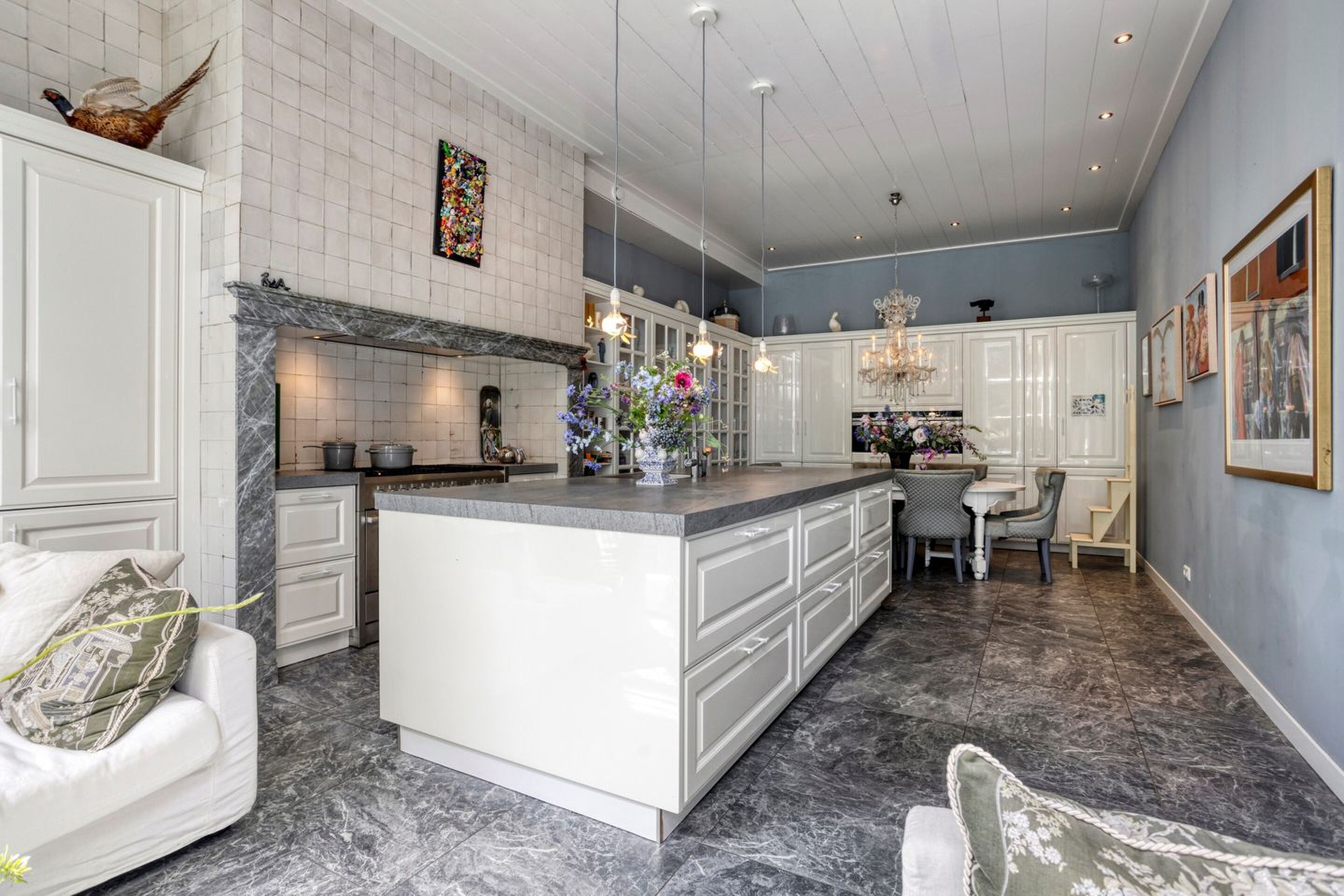 De woning van Fons van Westerloo in Edam