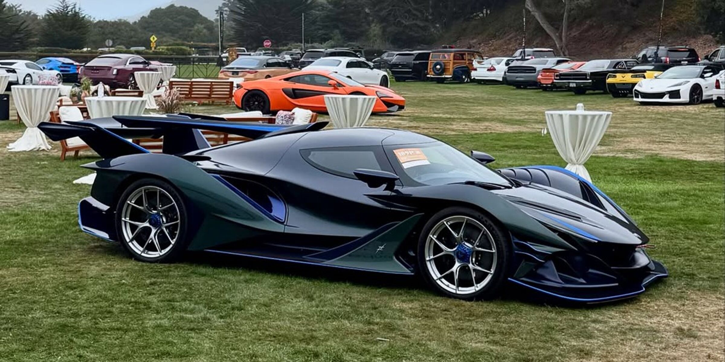 De supercar die door een rijke Amerikaan werd gekocht