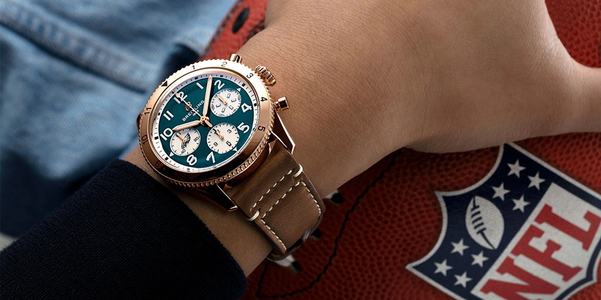 Het Breitling Super Bowl-horloge