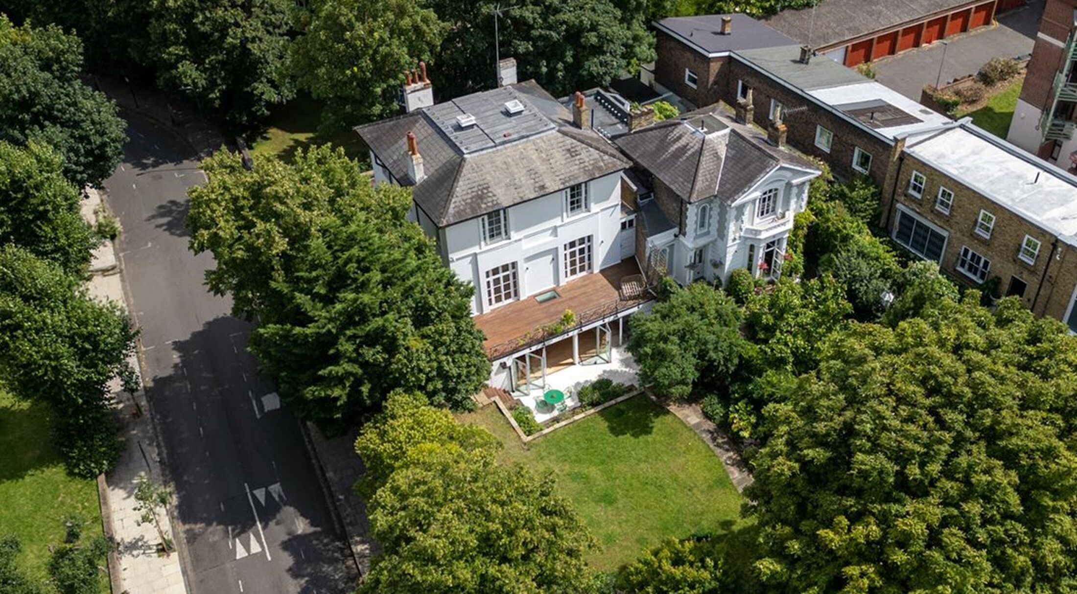 De voormalige woning van Kate Moss