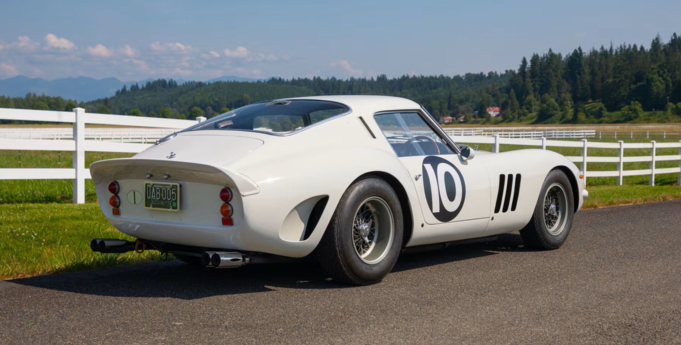 De Ferrari 250 GTO die naar de veiling gaat