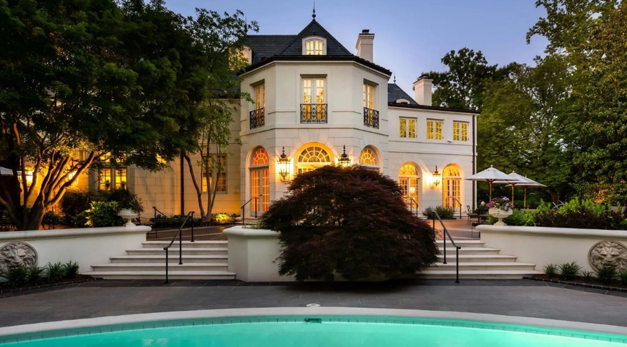 Het herenhuis in Washington
