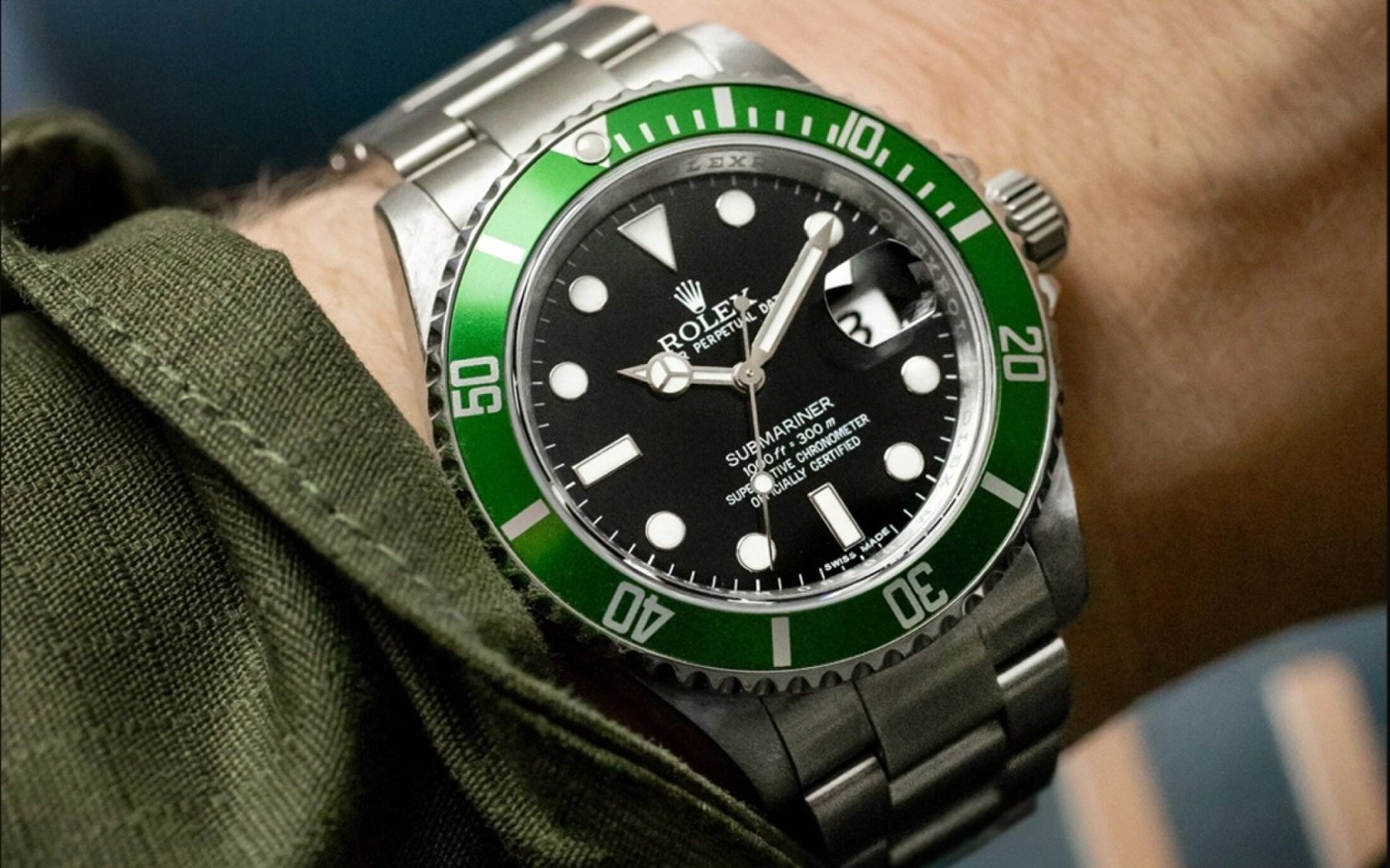 De Rolex 'Kermit' 