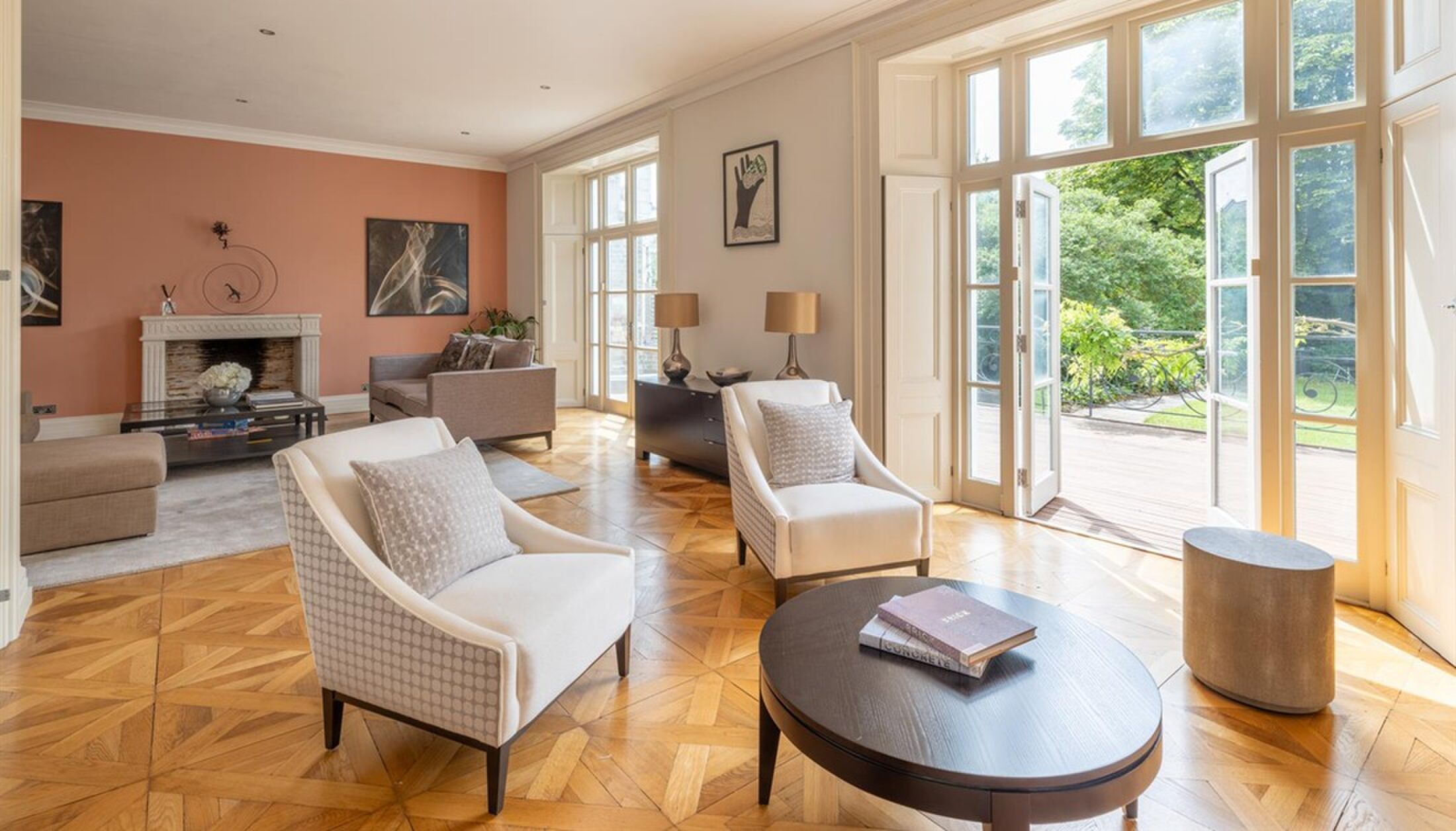 De luxueuze living