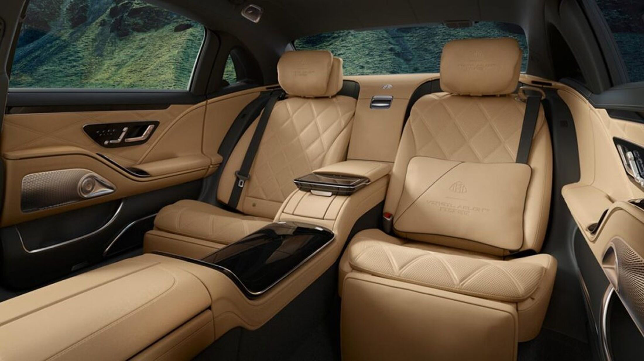 Het luxe interieur