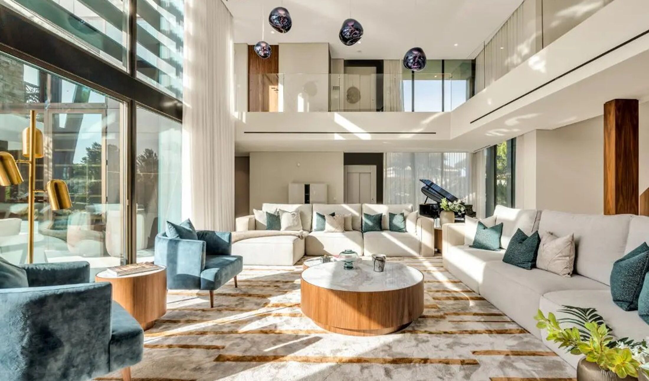 De luxueuze living