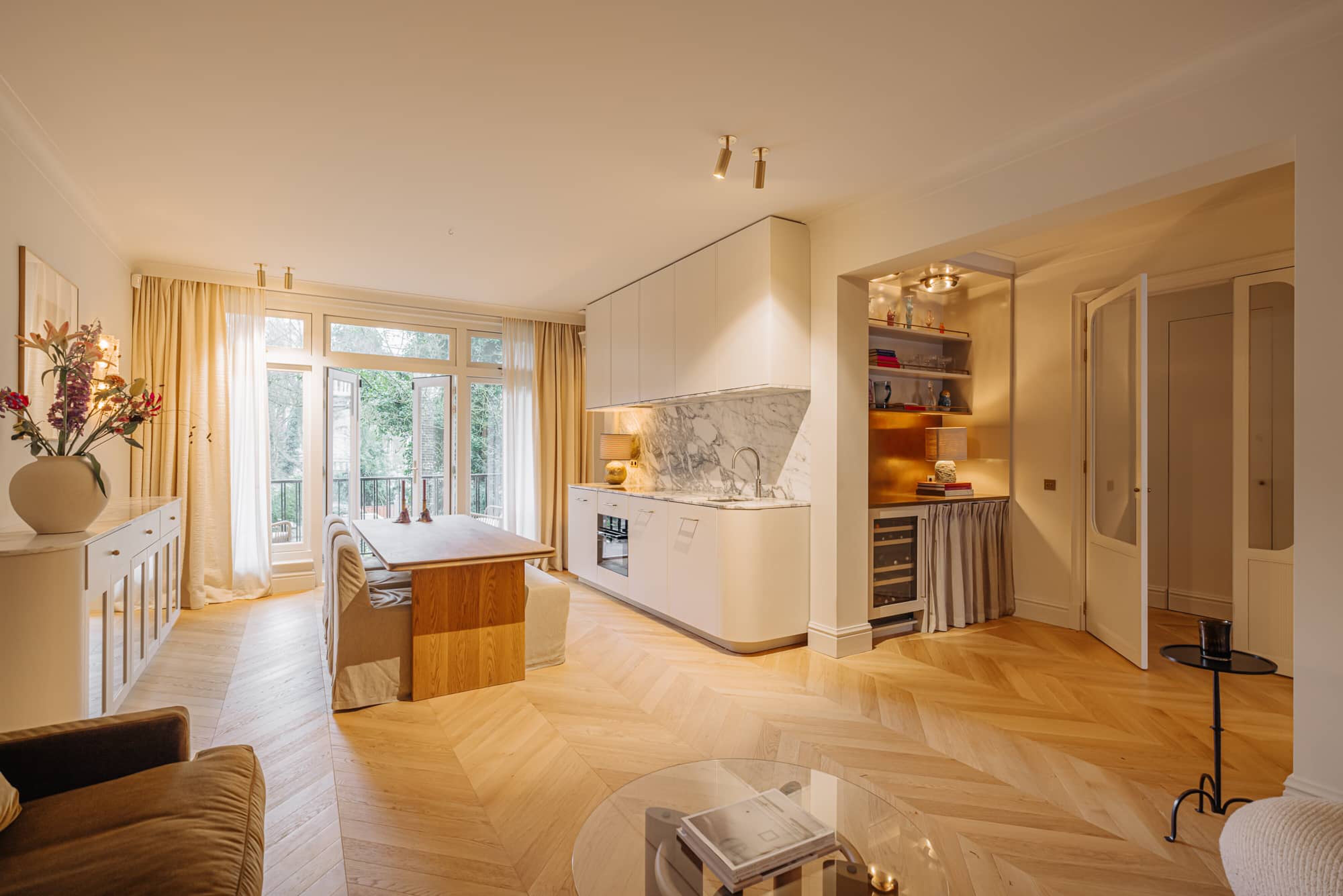 Het appartement van Patrick Kluivert in Amsterdam