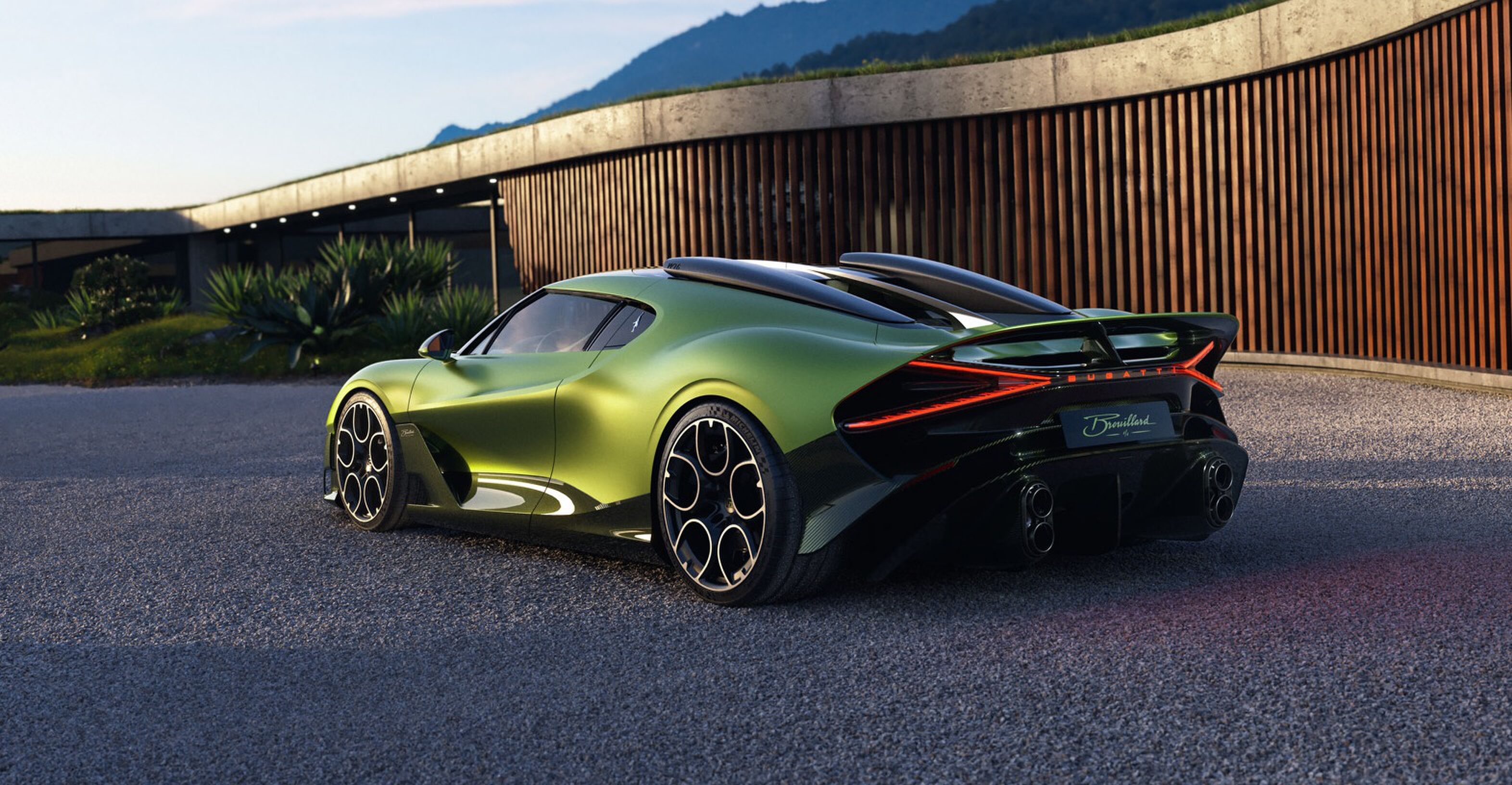 De nieuwe Bugatti Brouillard van Michel Perridon
